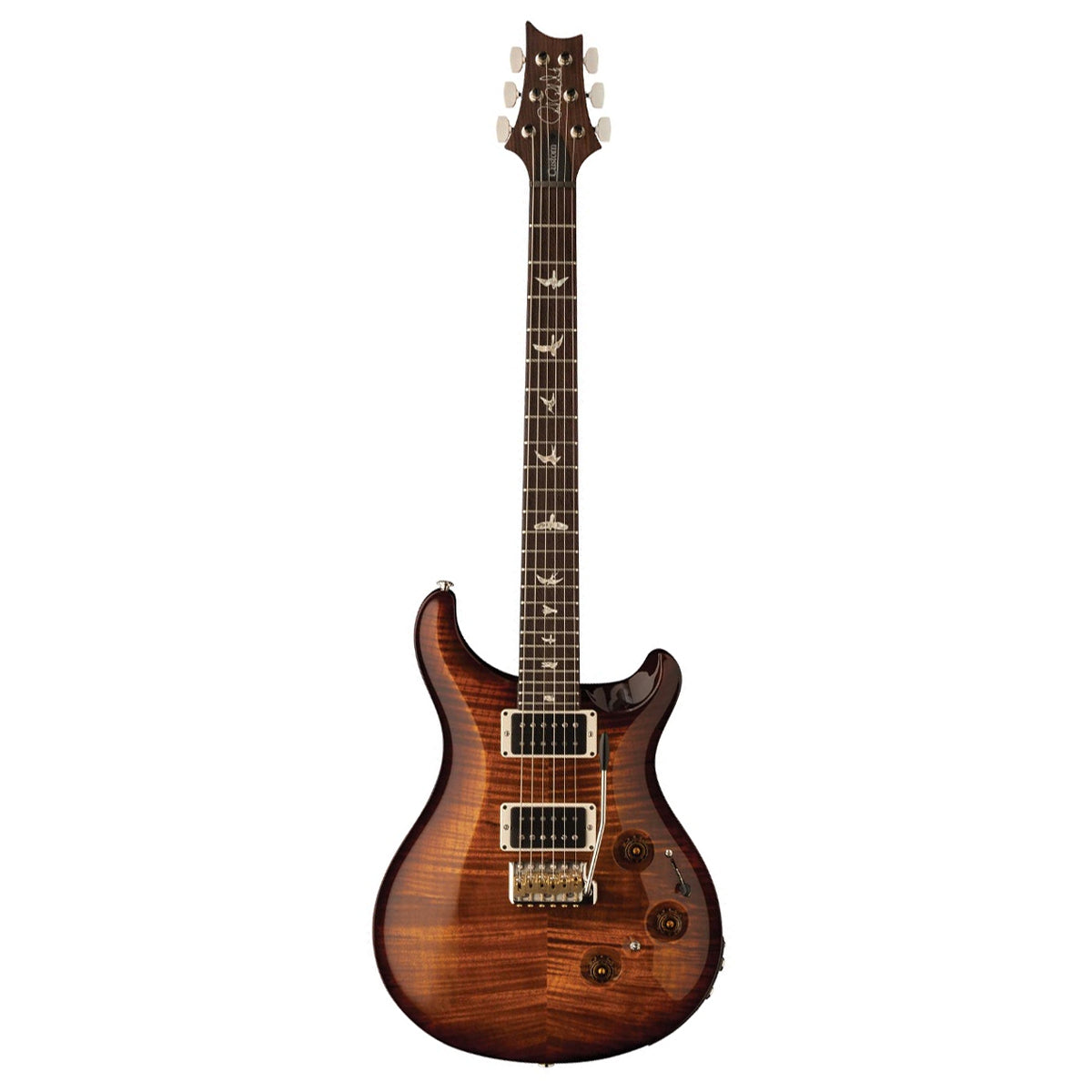 Đàn Guitar Điện PRS Custom 24 Piezo, Black Gold Wraparound Burst w/Case