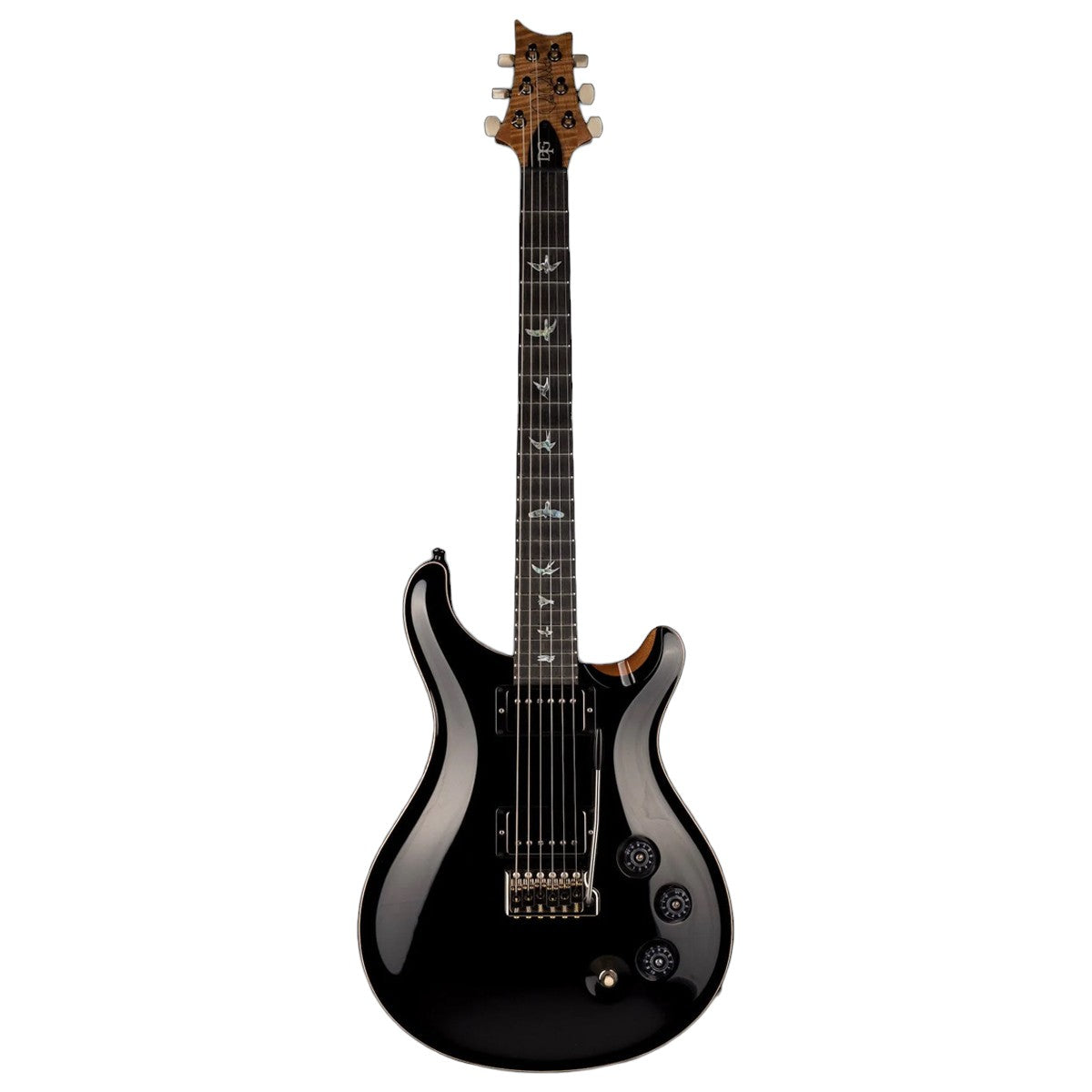 Đàn Guitar Điện PRS DGT Wood Library 10 Top, Black With OHSC w/Case