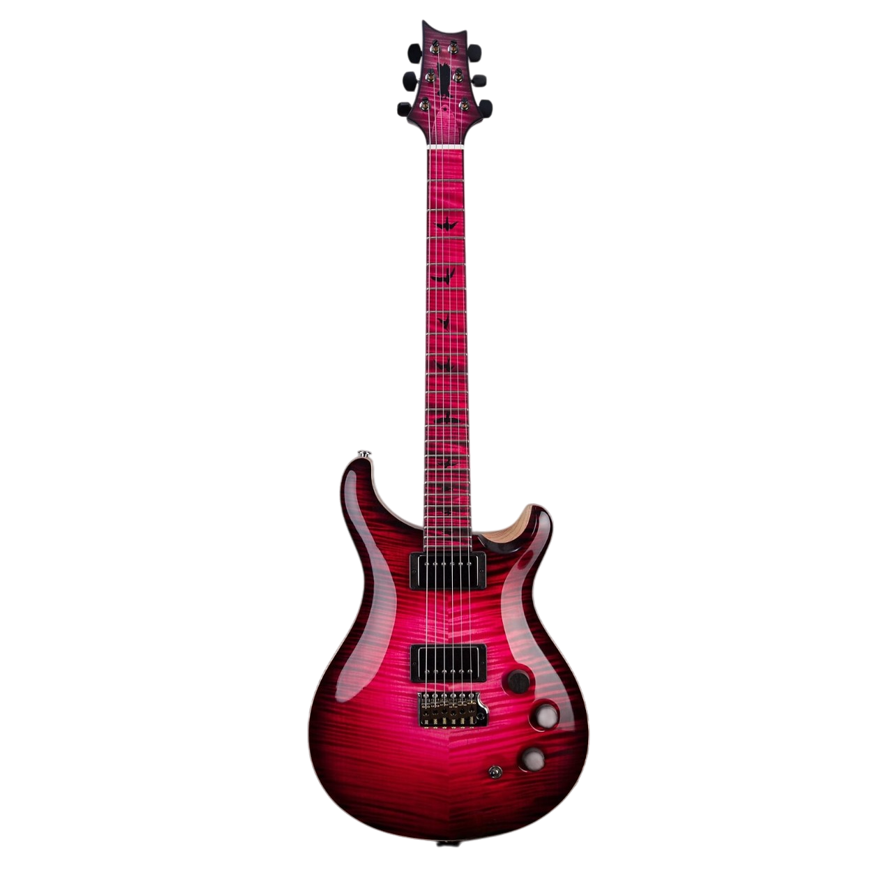 Đàn Guitar Điện PRS DGT Wood Library 10 Top Private Stock, Graveyard Red Glow w/Case