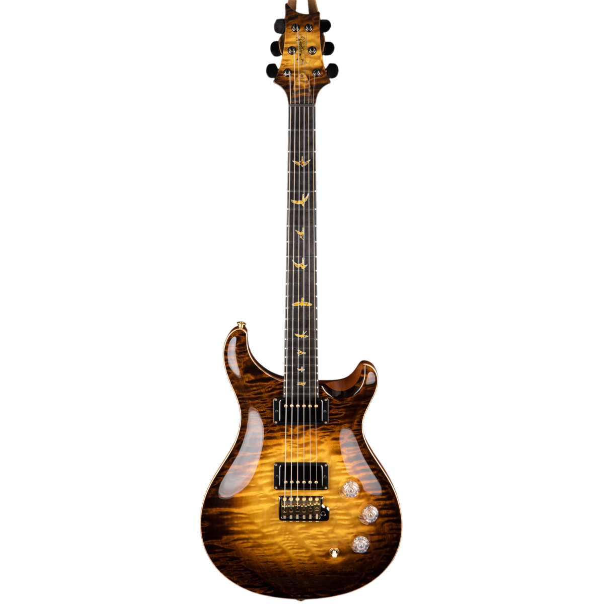 Đàn Guitar Điện PRS DGT Wood Library 10 Top Private Stock, Sandstorm Glow w/Case