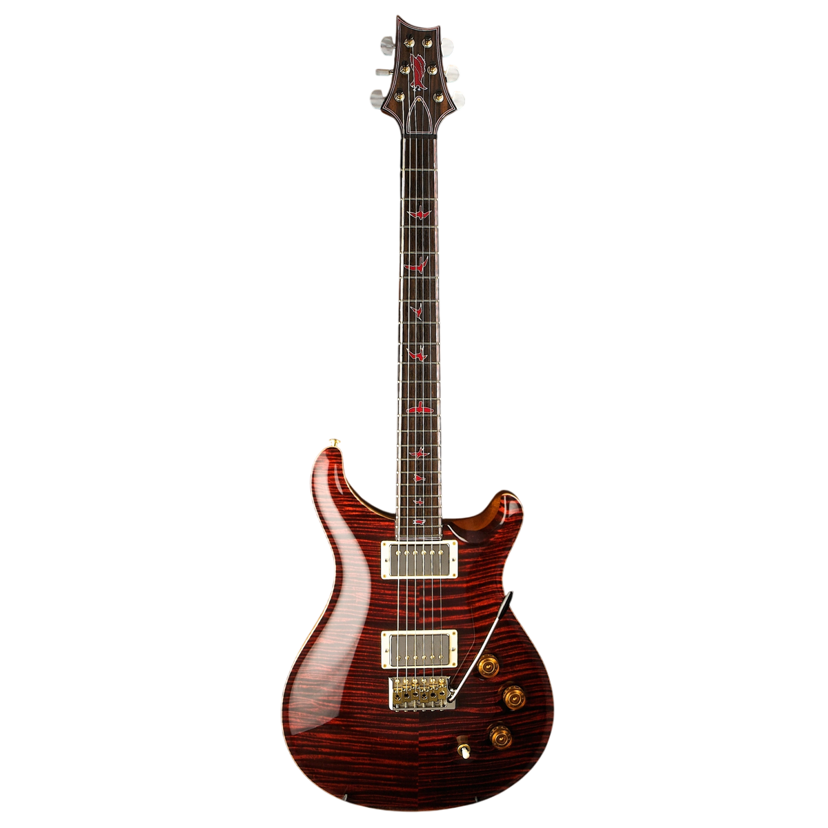 Đàn Guitar Điện PRS DGT Wood Library 10 Top Private Stock, Red Coral w/Case