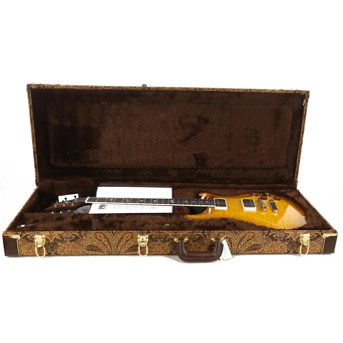 Đàn Guitar Điện PRS McCarty 594 Wood Library 10 Top, Quilt McCarty Sunburst w/Case