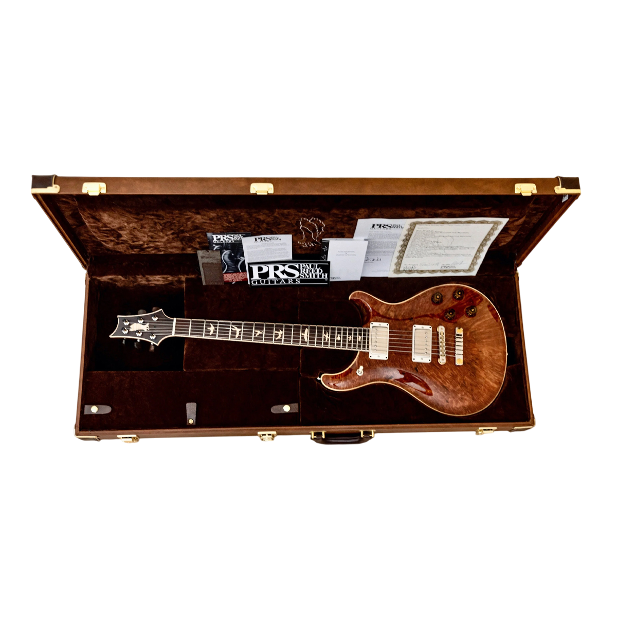 Đàn Guitar Điện PRS McCarty 594 Wood Library 10 Top Private Stock, Redwood Satin w/Case
