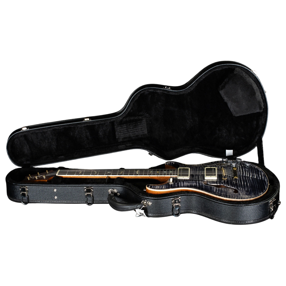 Đàn Guitar Điện PRS McCarty 594 Hollowbody II Wood Library 10 Top, Faded Grey Black w/Case