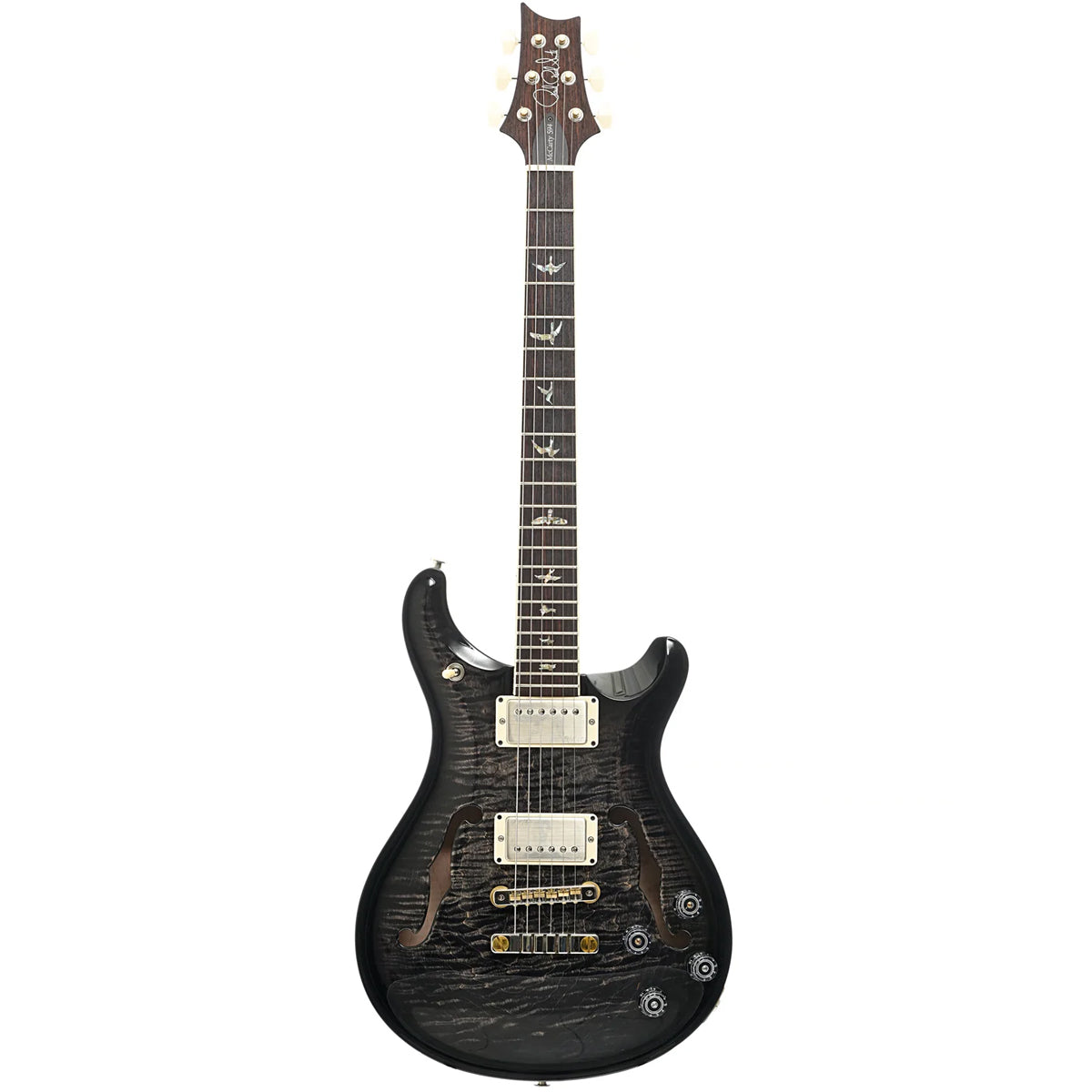 Đàn Guitar Điện PRS McCarty 594 Hollowbody II, Charcoal Burst with Black Wrap w/Case