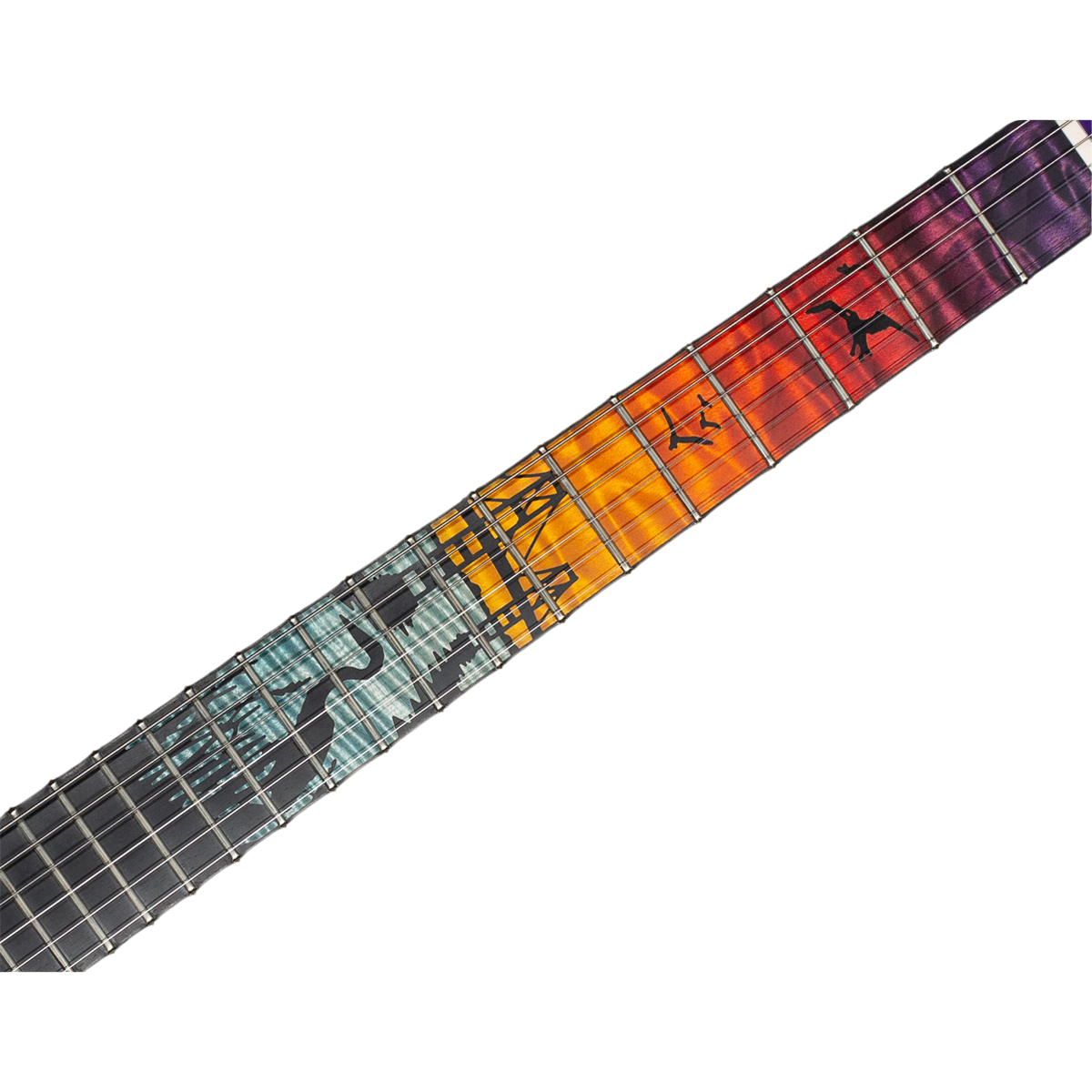 Đàn Guitar Điện PRS McCarty 594 Hollowbody II Wood Library 10 Top Private Stock, Ocean Sunset Glow w/Case