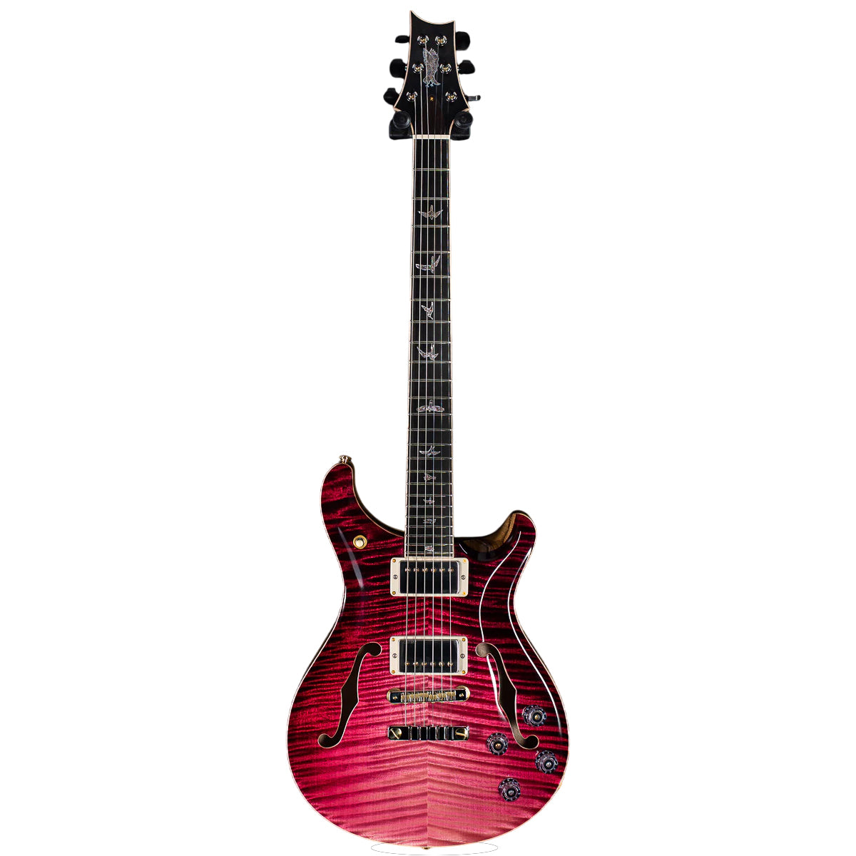 Đàn Guitar Điện PRS McCarty 594 Hollowbody II Wood Library 10 Top Private Stock, Raspberry Dragon's Breath w/Case
