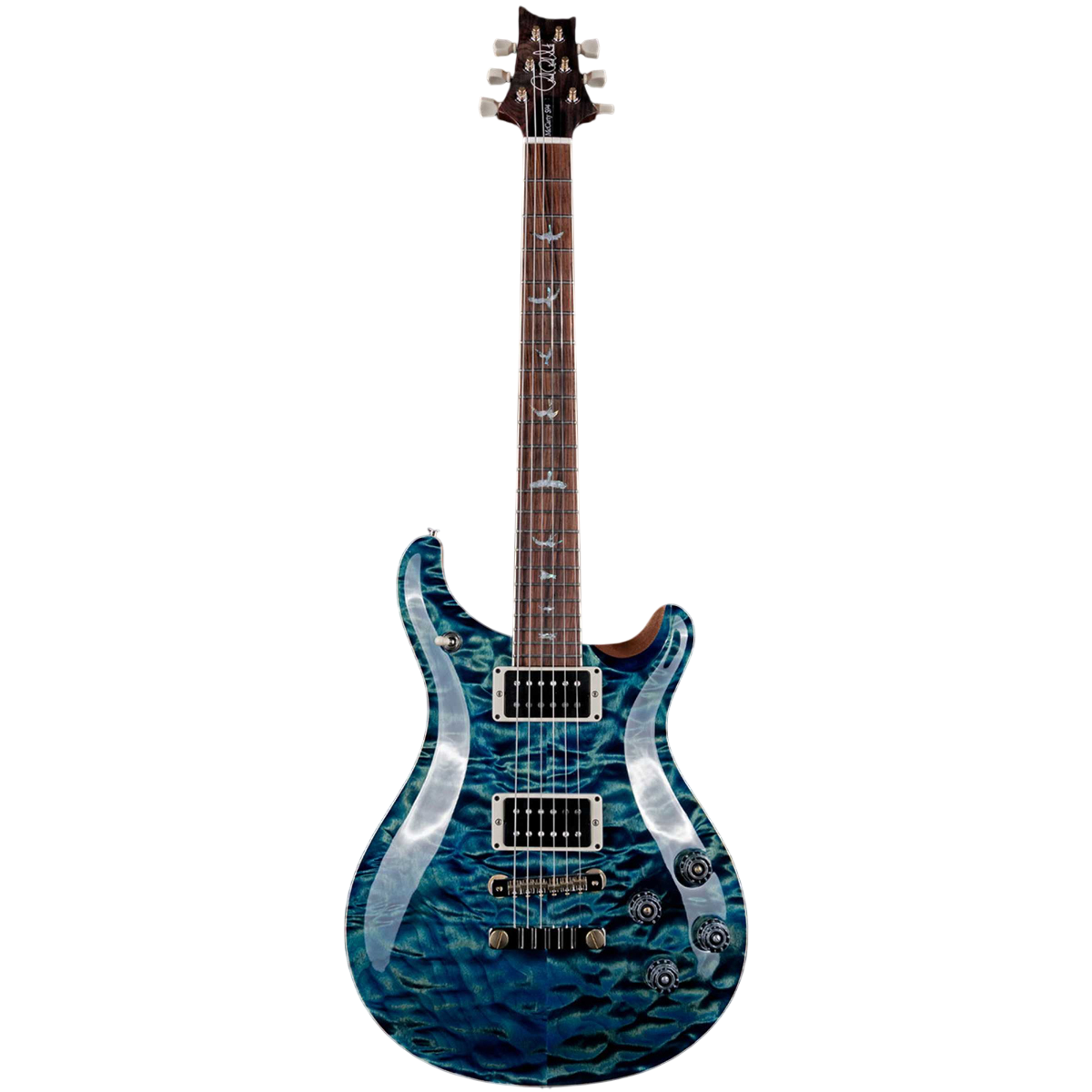 Đàn Guitar Điện PRS McCarty 594 Hollowbody II Wood Library 10 Top, River Blue w/Case