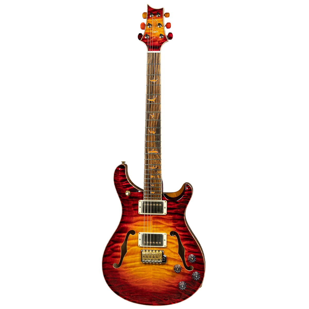 Đàn Guitar Điện PRS McCarty 594 Hollowbody II Wood Library 10 Top Private Stock, Dragon's Breath Glow w/Case