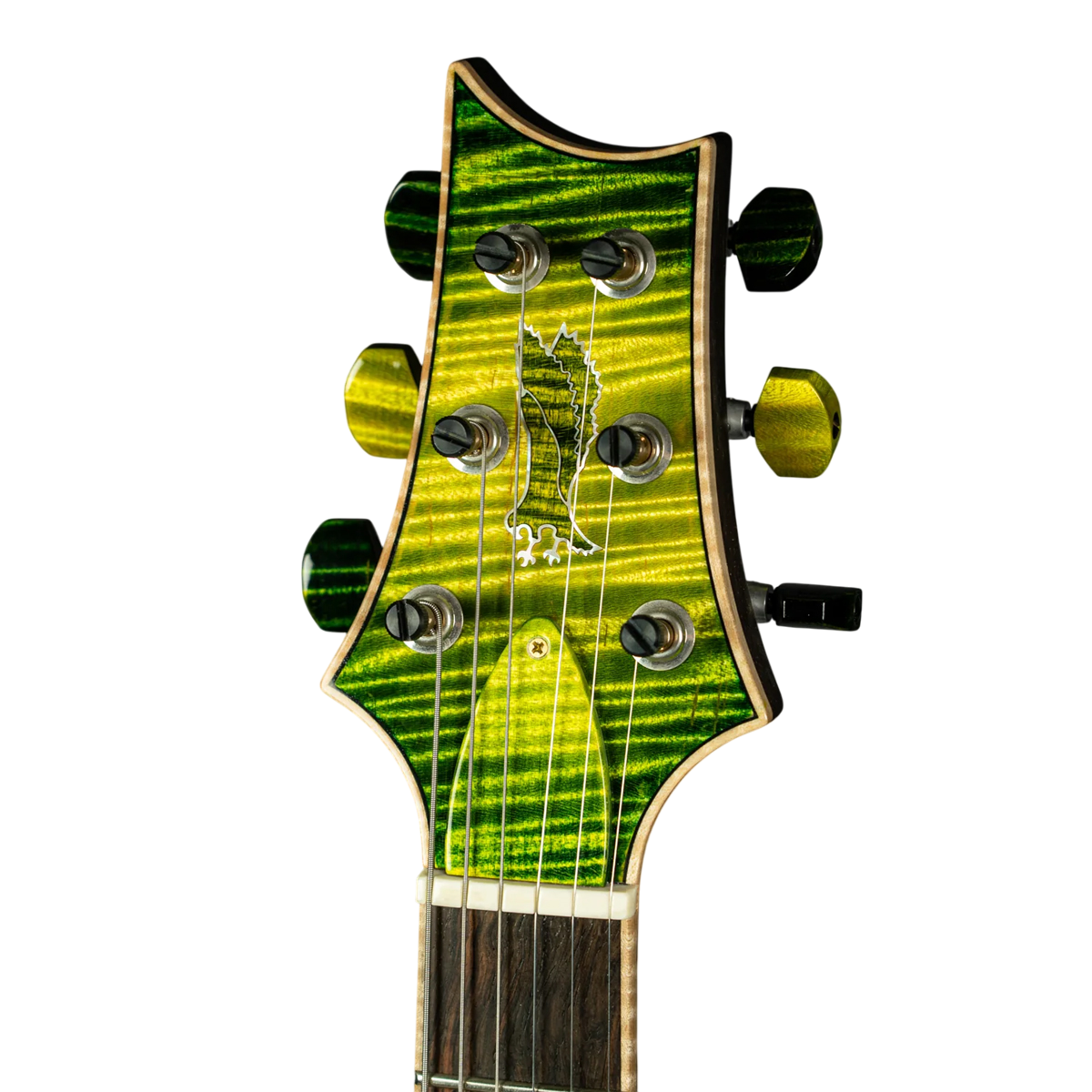 Đàn Guitar Điện PRS McCarty 594 Hollowbody II Wood Library 10 Top Private Stock, Rain Forest Glow w/Case