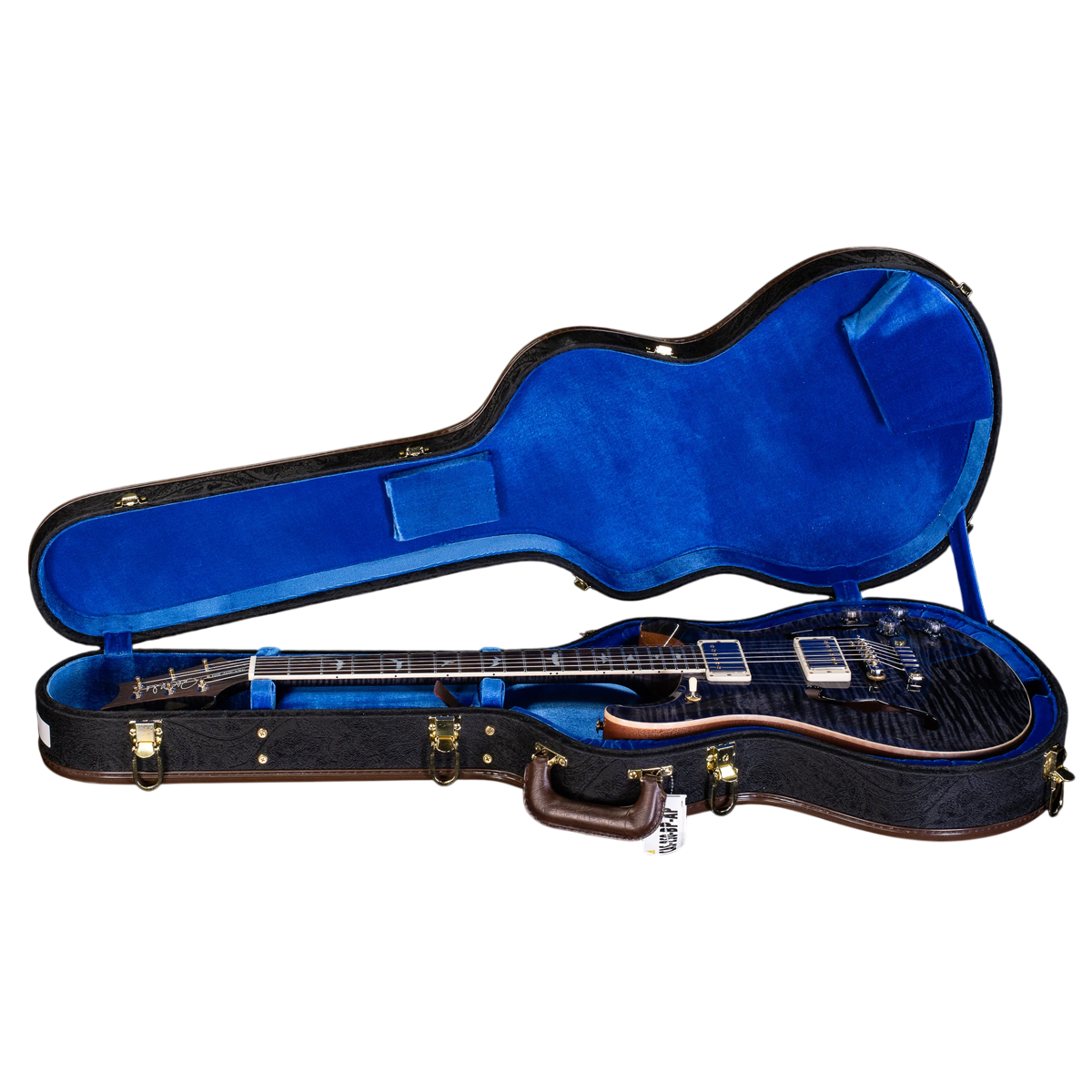 Đàn Guitar Điện PRS McCarty 594 Hollowbody II Wood Library 10 Top, Grey Black Fade w/Case