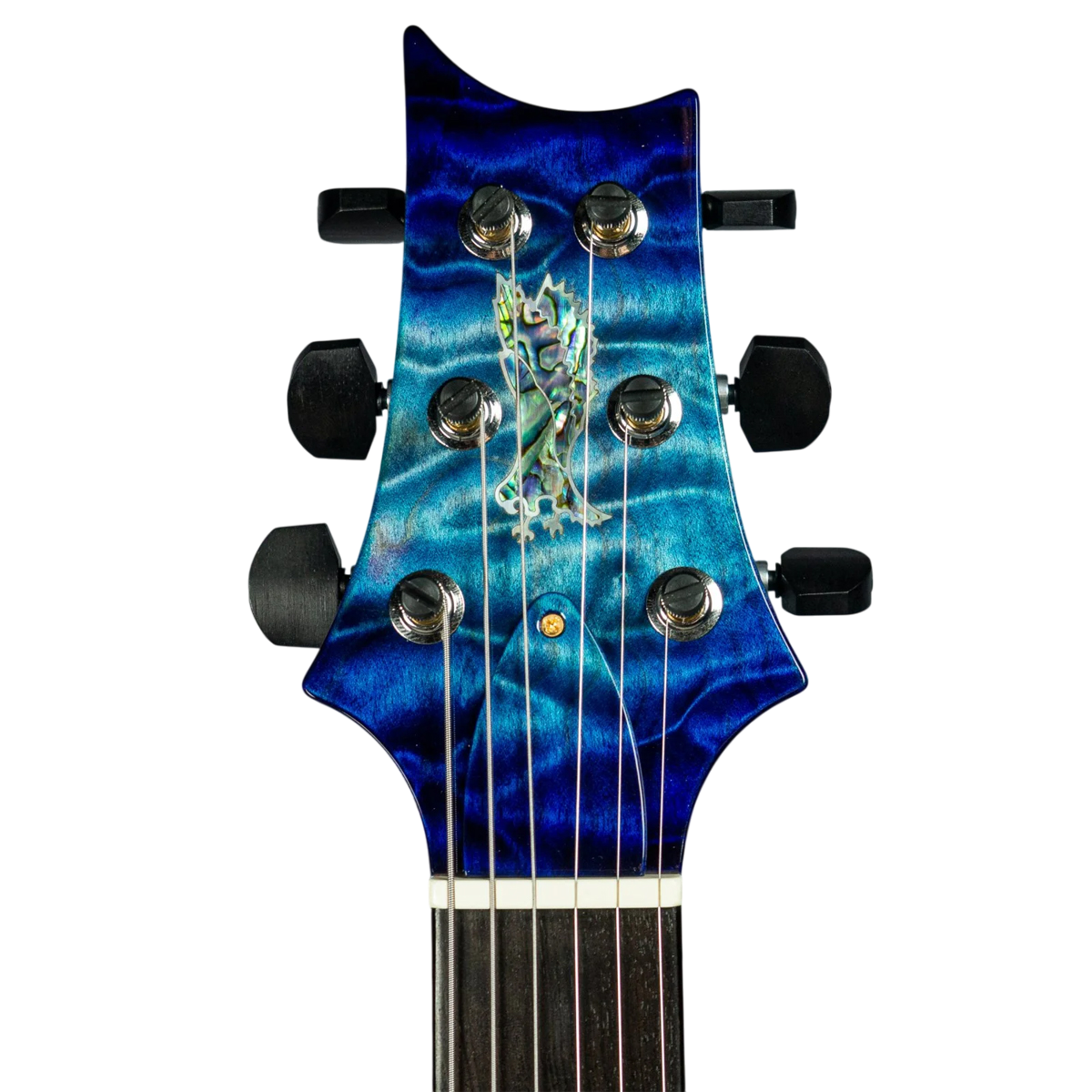 Đàn Guitar Điện PRS McCarty 594 Hollowbody II Wood Library 10 Top Private Stock, Aqua Violet Glow w/Case