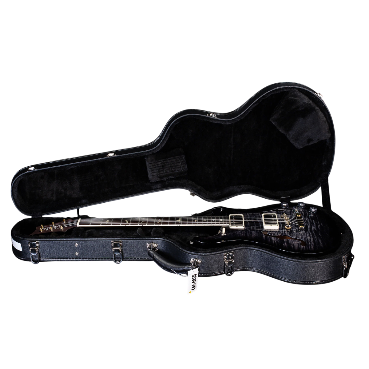 Đàn Guitar Điện PRS McCarty 594 Hollowbody II Wood Library 10 Top, Dark Charcoal Smokewrap Burst w/Case