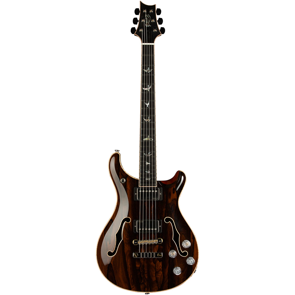 Đàn Guitar Điện PRS McCarty 594 Hollowbody II Wood Library 10 Top Private Stock, Tobacco Natural Burst w/Case