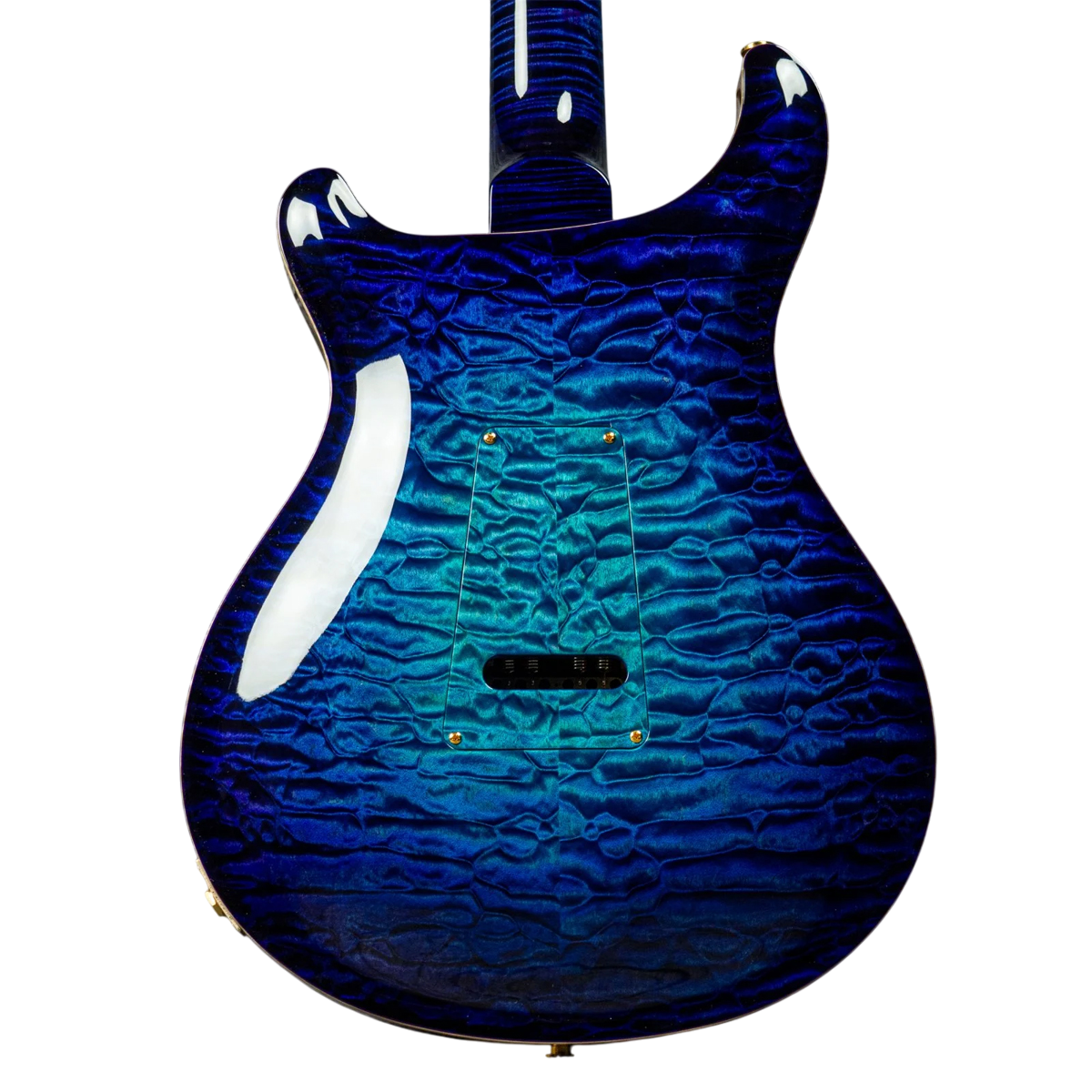 Đàn Guitar Điện PRS McCarty 594 Hollowbody II Wood Library 10 Top Private Stock, Aqua Violet Glow w/Case