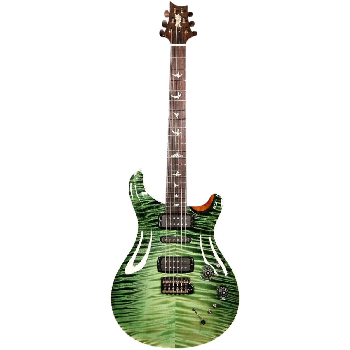 Đàn Guitar Điện PRS Modern Eagle V Wood Library 10 Top Private Stock, Sage Green Dragons Breath w/Case