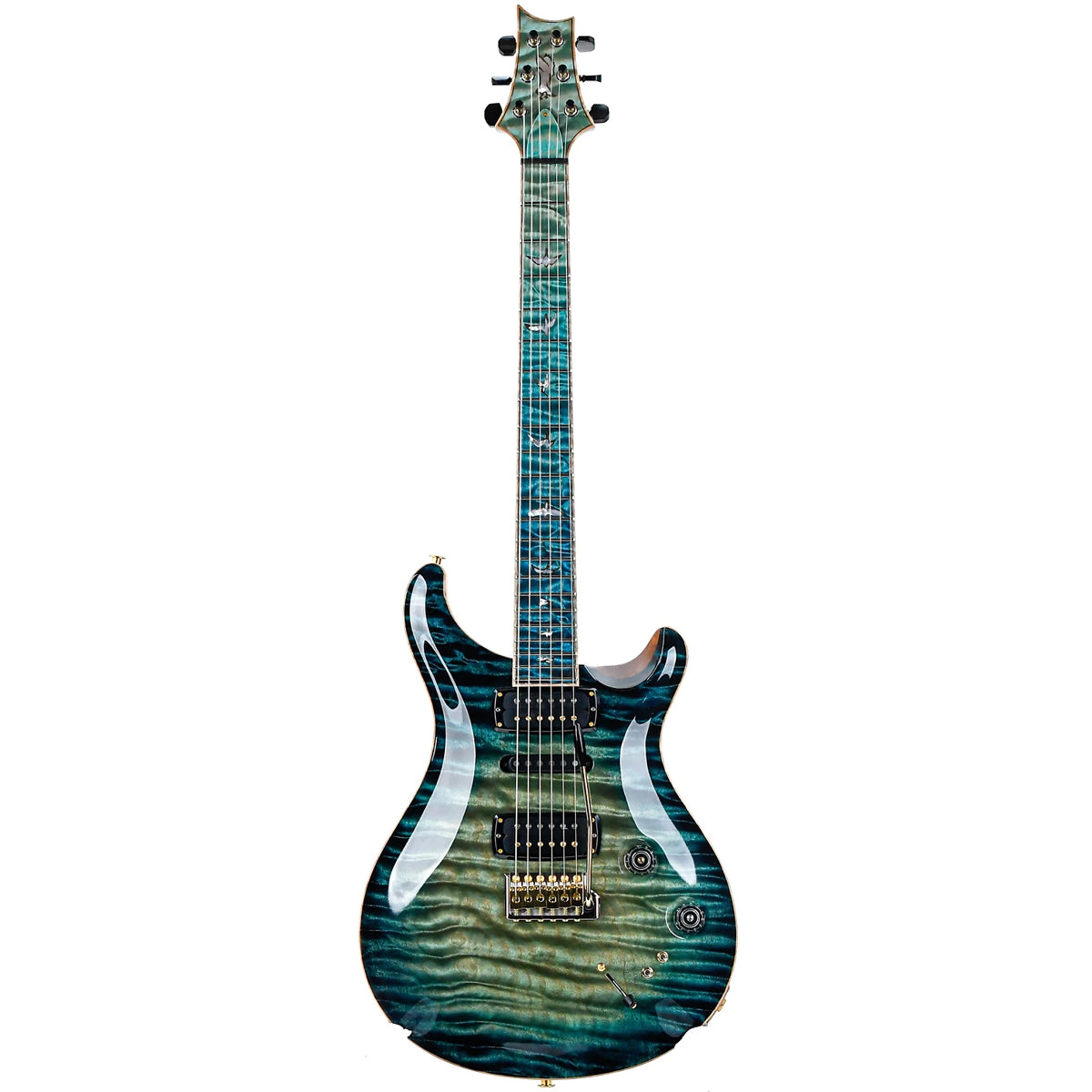 Đàn Guitar Điện PRS Modern Eagle V Wood Library 10 Top Private Stock, Sub Zero Glow w/Case
