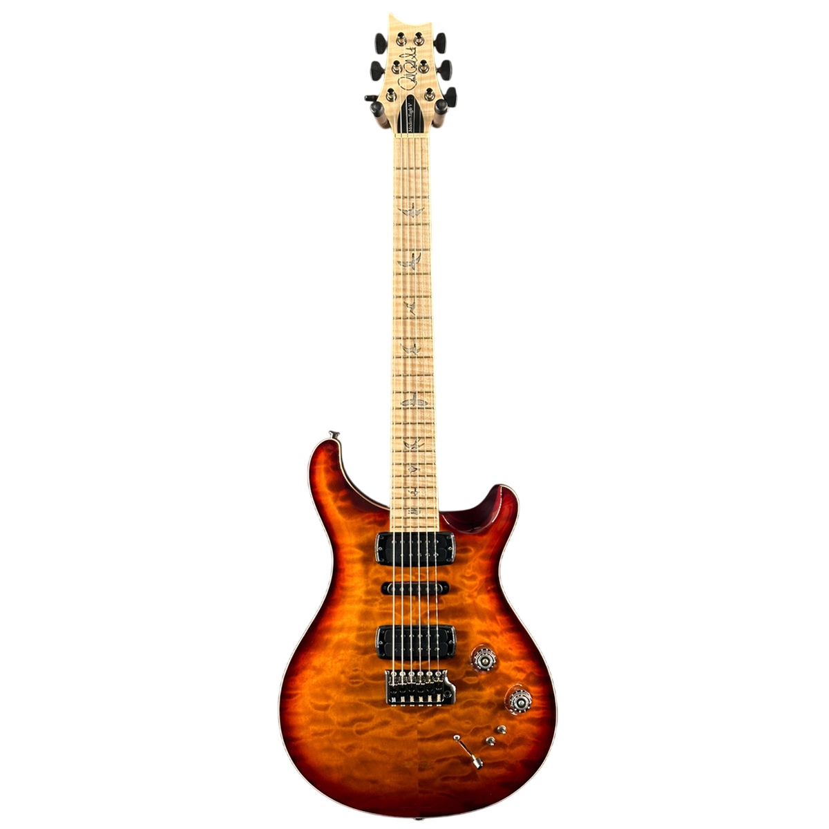 Đàn Guitar Điện PRS Modern Eagle V Wood Library 10 Top, Dark Cherry Sunburst w/Case