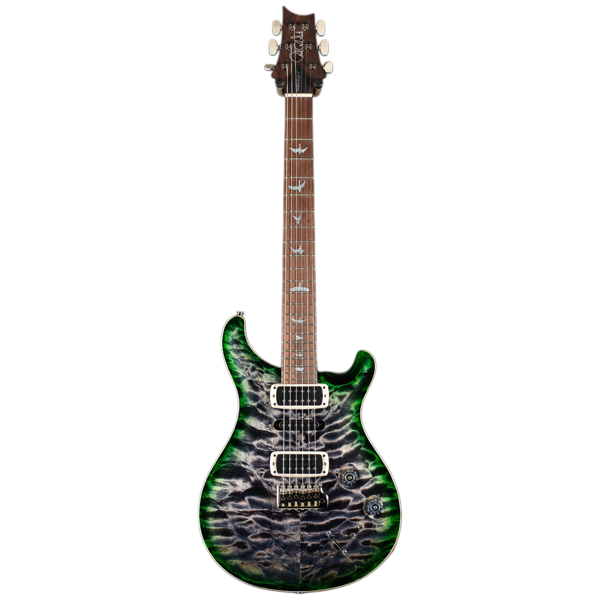 Đàn Guitar Điện PRS Modern Eagle V Wood Library 10 Top, Charcoal Jade Burst w/Case
