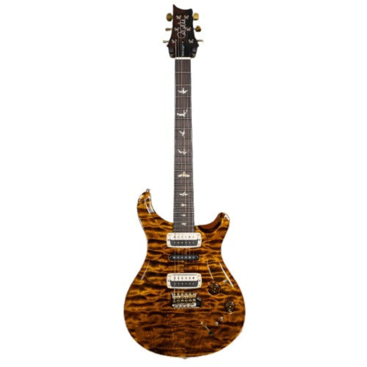 Đàn Guitar Điện PRS Modern Eagle V Wood Library 10 Top, Yellow Tiger w/Case