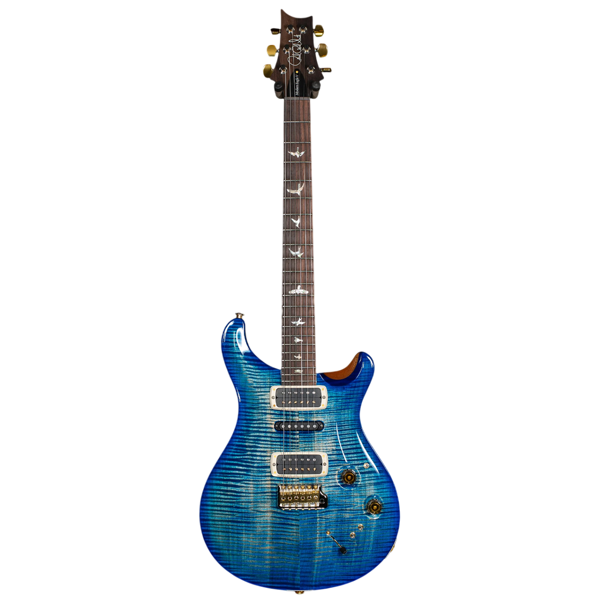 Đàn Guitar Điện PRS Modern Eagle V Wood Library 10 Top, Faded Blue Burst w/Case