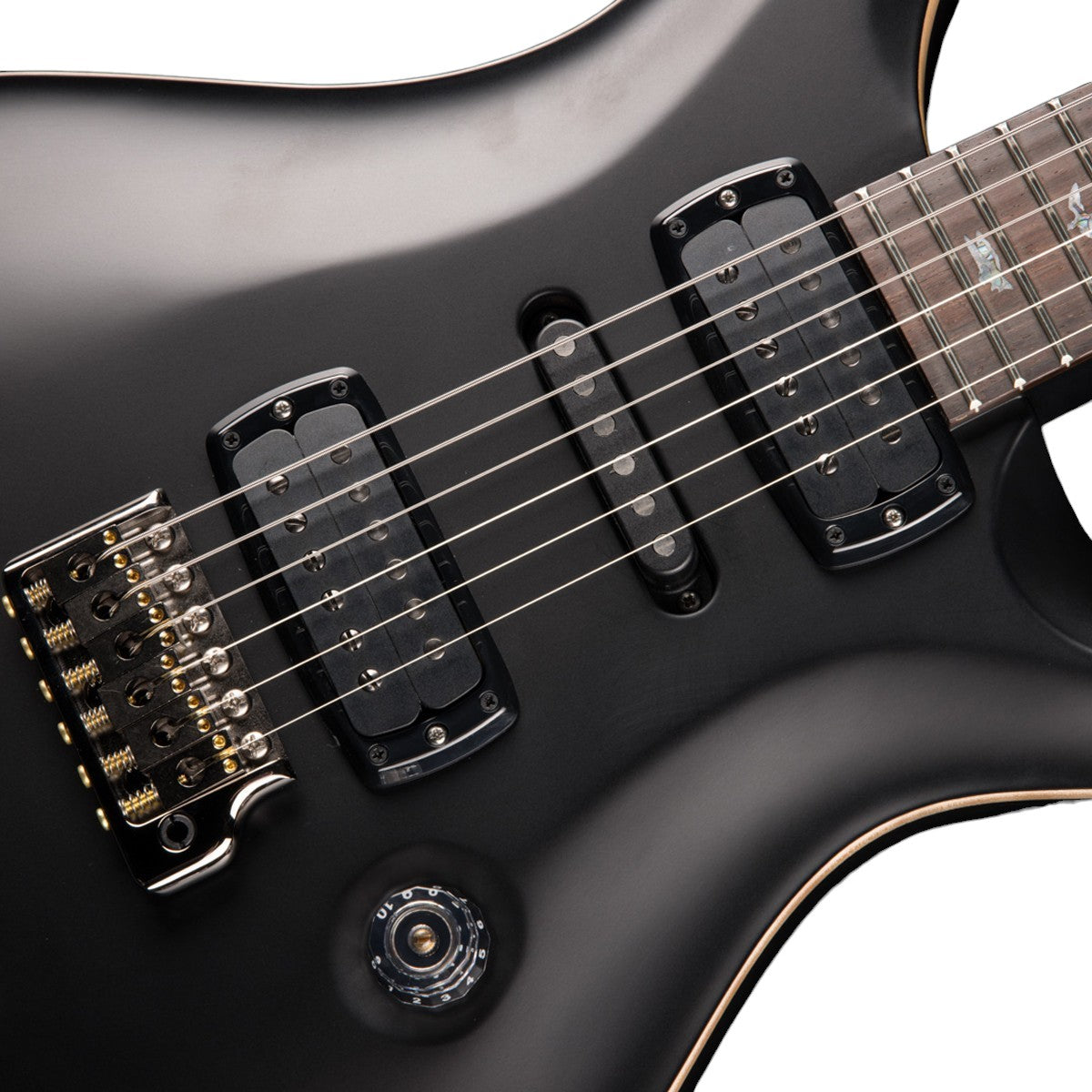 Đàn Guitar Điện PRS Modern Eagle V Wood Library 10 Top, Satin Black w/Case