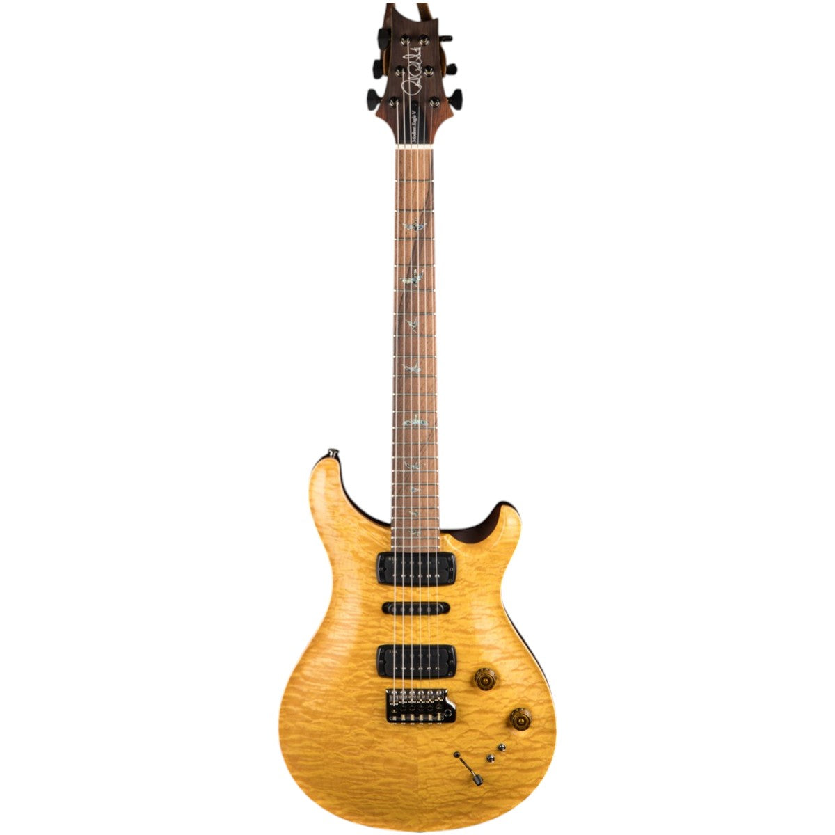 Đàn Guitar Điện PRS Modern Eagle V Wood Library 10 Top, Honey Satin w/Case