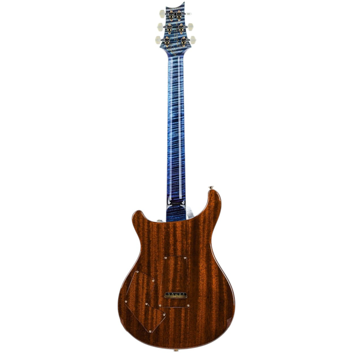 Đàn Guitar Điện PRS Modern Eagle V Wood Library 10 Top Private Stock, Aqua Violet Glow w/Case