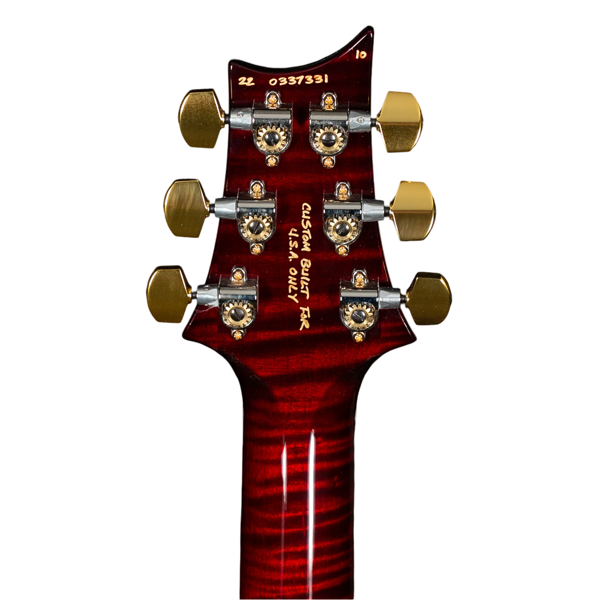 Đàn Guitar Điện PRS Modern Eagle V Wood Library 10 Top, Red Tiger Smokeburst w/Case