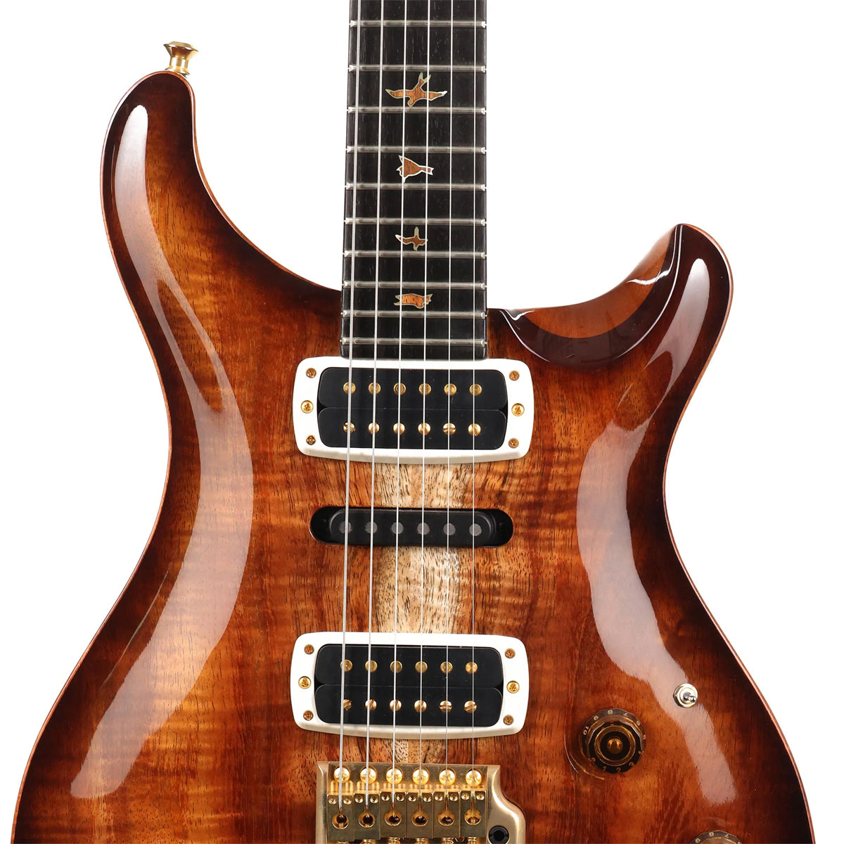 Đàn Guitar Điện PRS Modern Eagle V Wood Library 10 Top Private Stock, Koa Antique Natural w/Case