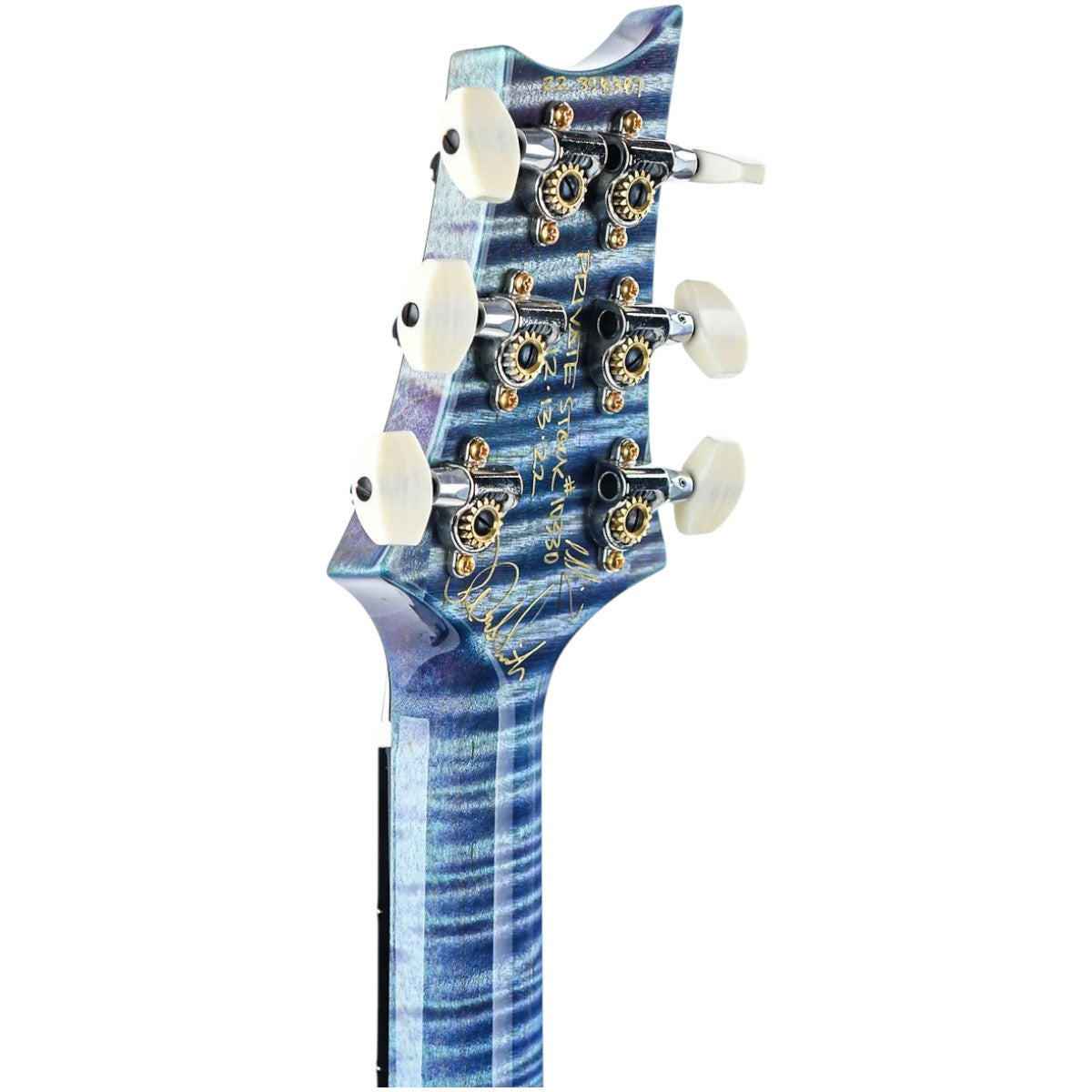 Đàn Guitar Điện PRS Modern Eagle V Wood Library 10 Top Private Stock, Aqua Violet Glow w/Case