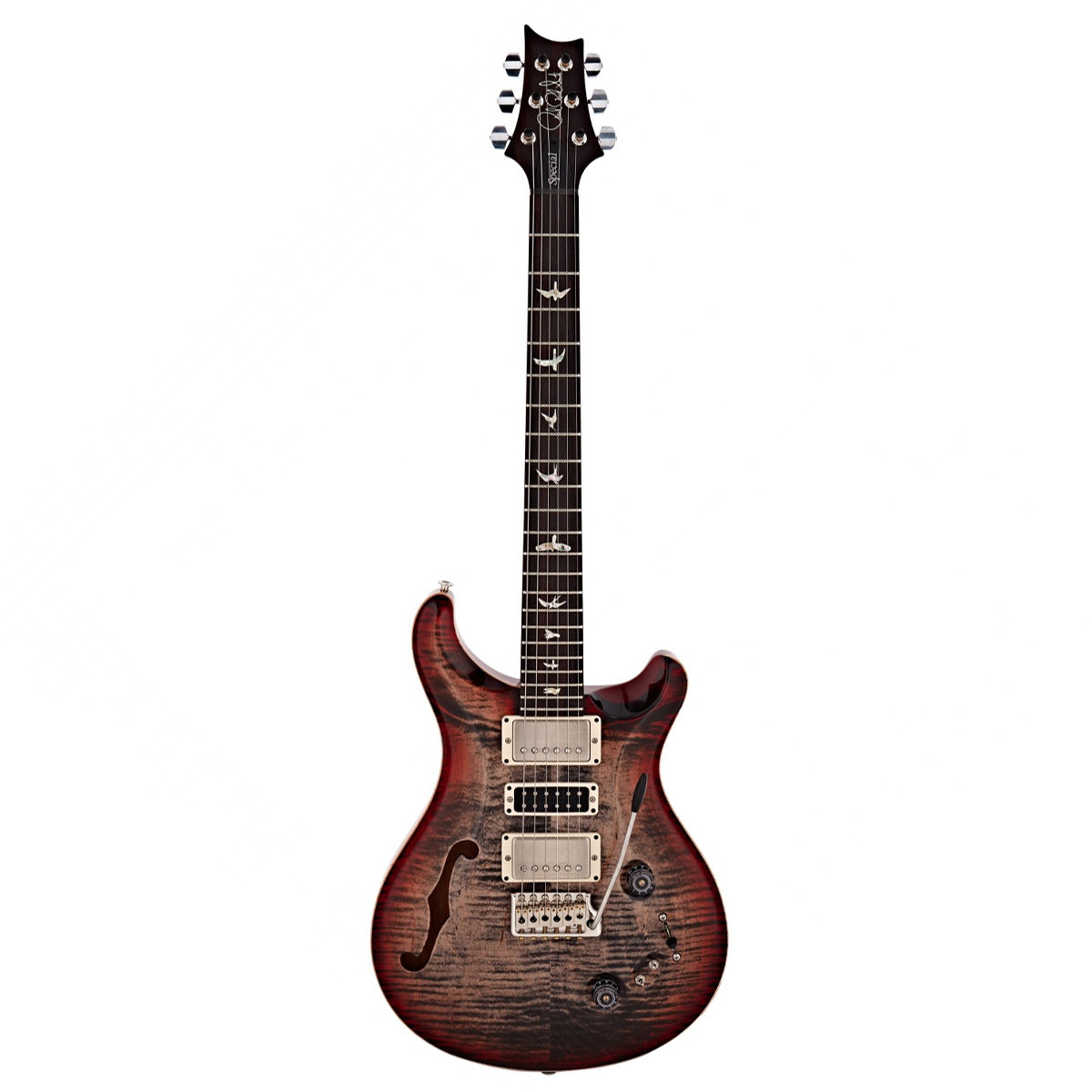 Đàn Guitar Điện PRS Special Semi-Hollow, Charcoal Cherry Burst w/Case
