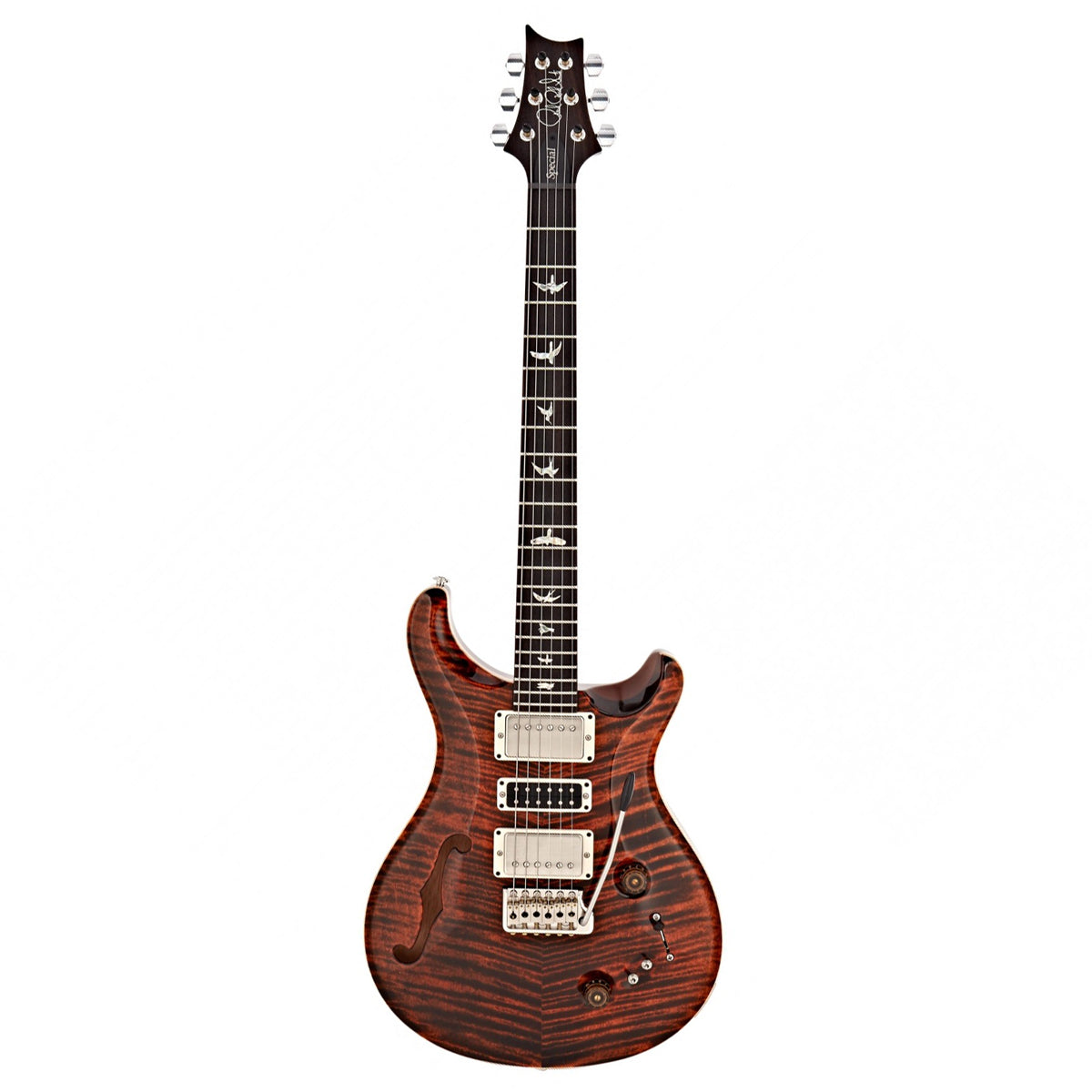 Đàn Guitar Điện PRS Special Semi-Hollow, Orange Tiger w/Case