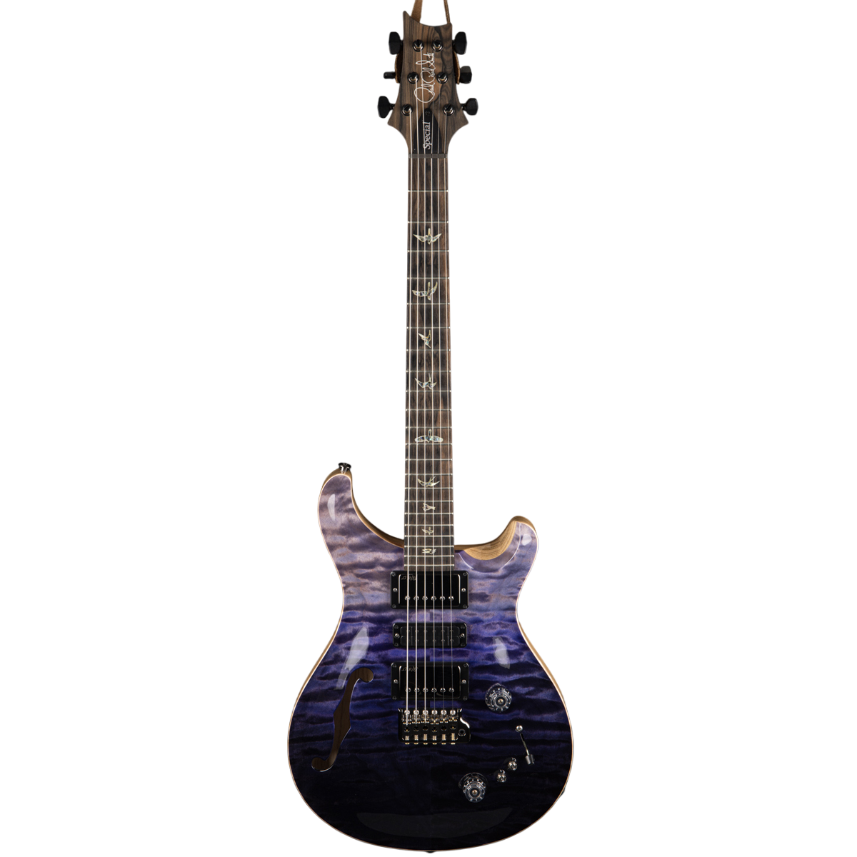 Đàn Guitar Điện PRS Special Semi-Hollow Wood Library 10 Top, Amethyst Faded Burst w/Case