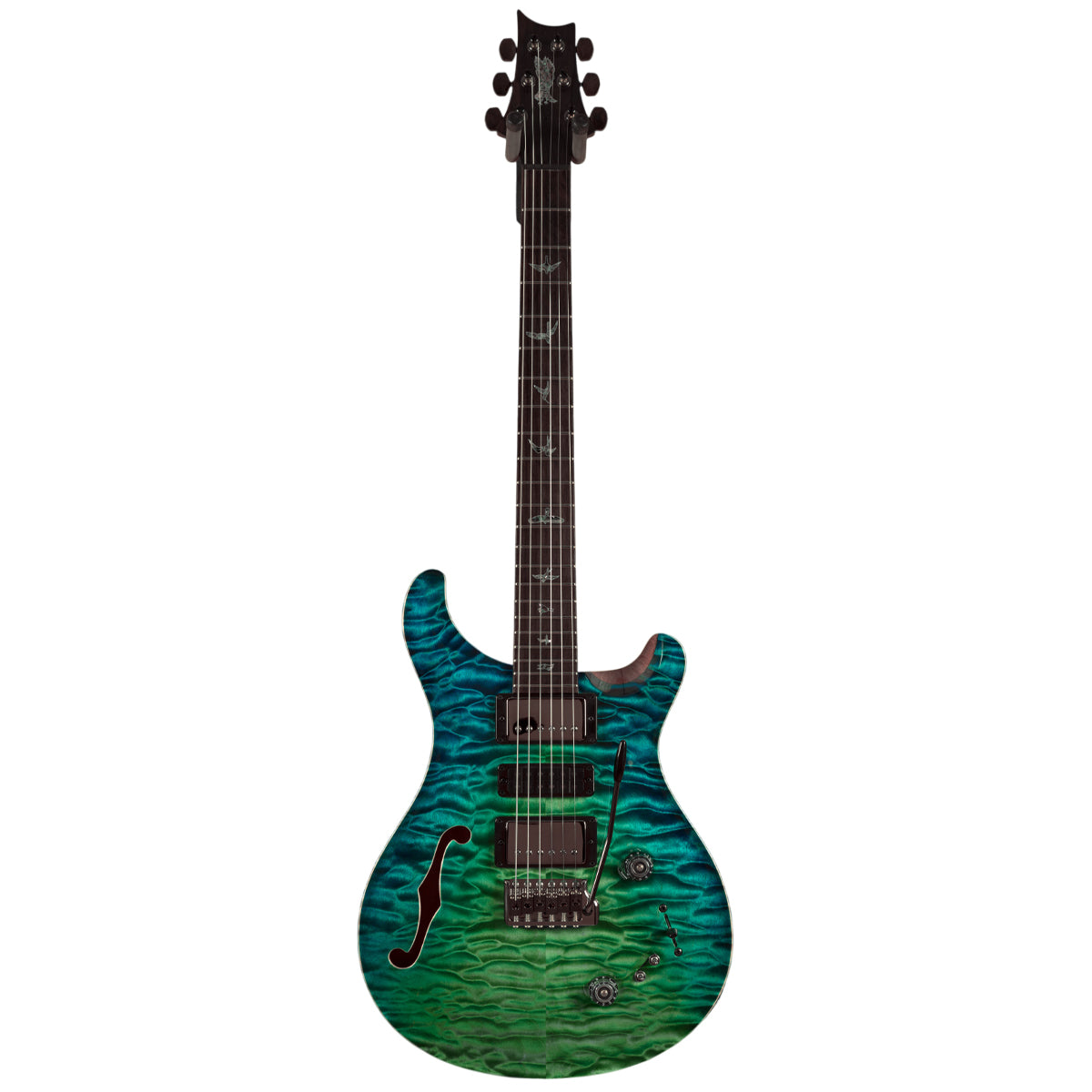 Đàn Guitar Điện PRS Special Semi-Hollow Wood Library 10 Top Private Stock, Laguna Glow w/Case