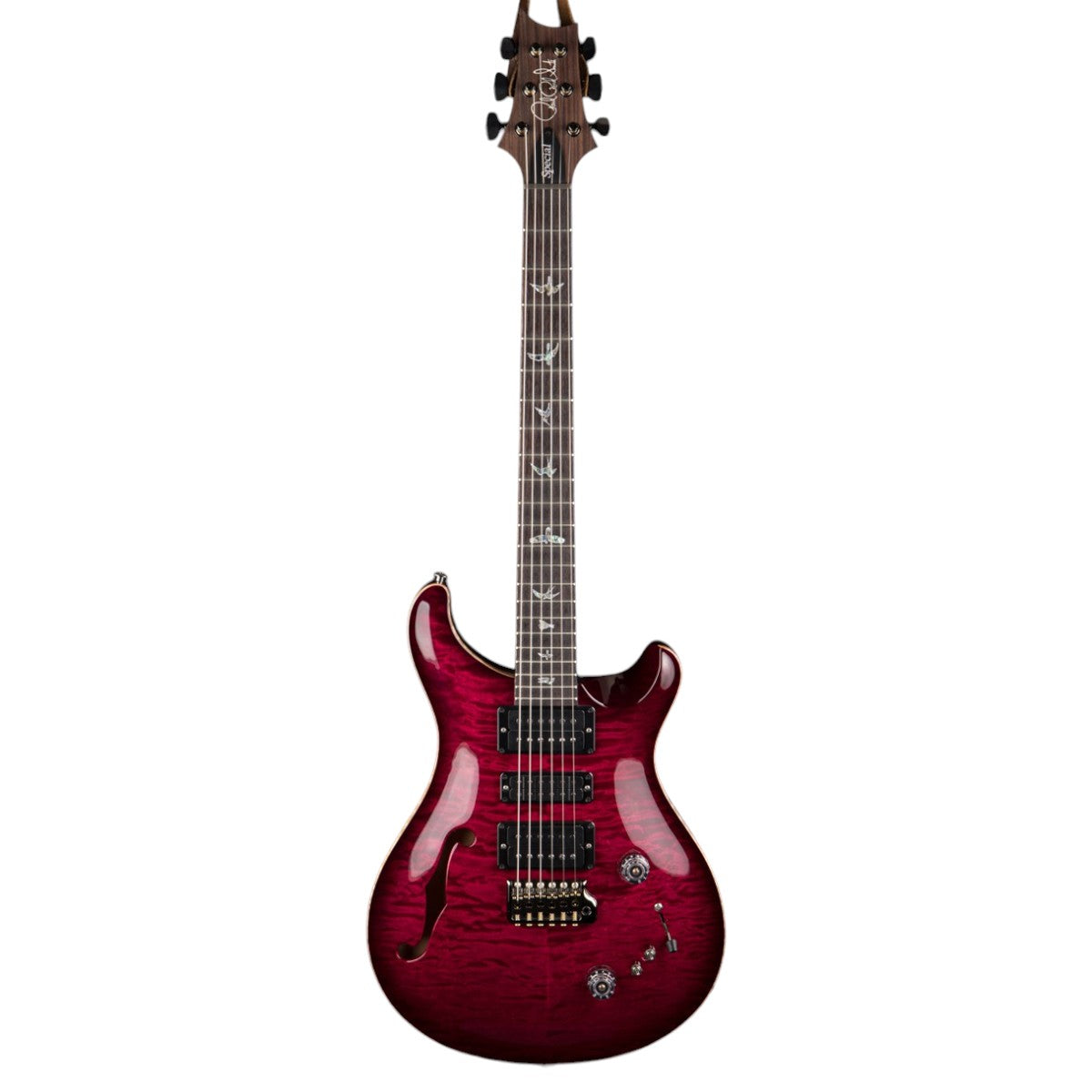 Đàn Guitar Điện PRS Special Semi Hollow Wood Library 10 Top Electric Guitar w/Case, Angry Larry