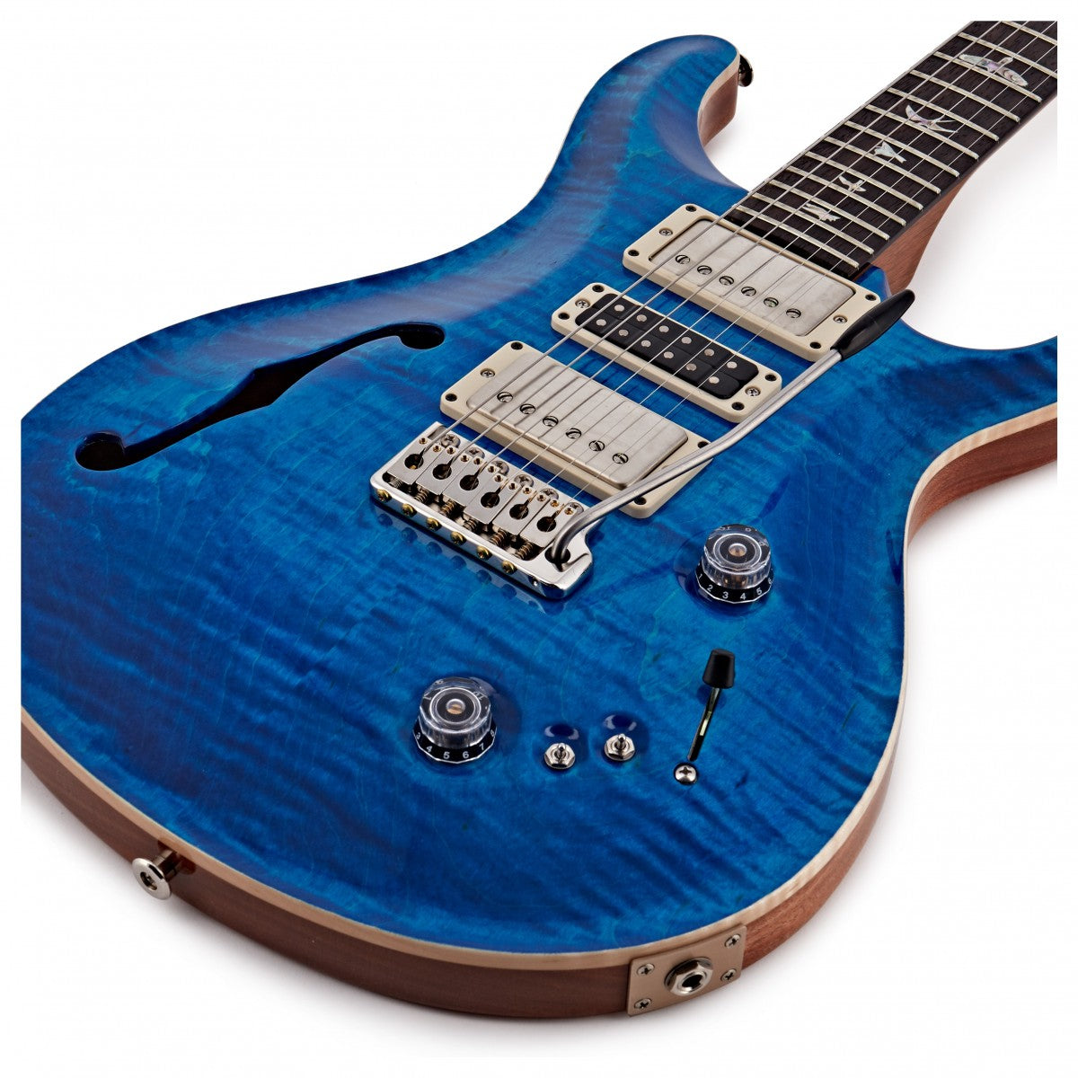 Đàn Guitar Điện PRS Special Semi-Hollow, Aquamarine w/Case