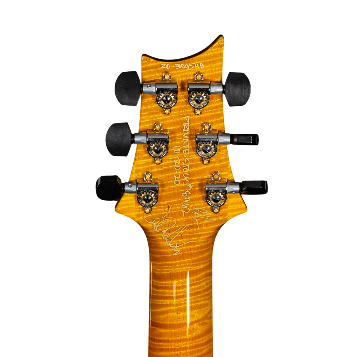 Đàn Guitar Điện PRS Special Semi-Hollow Wood Library 10 Top Private Stock, Citrus Glow w/Case