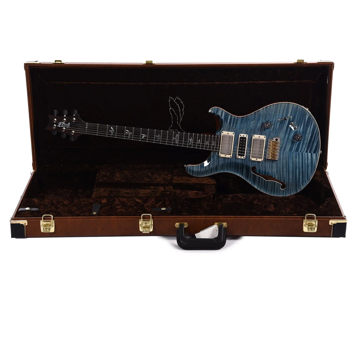 Đàn Guitar Điện PRS Special Semi-Hollow Wood Library 10 Top Private Stock, Nightshade Glow w/Case