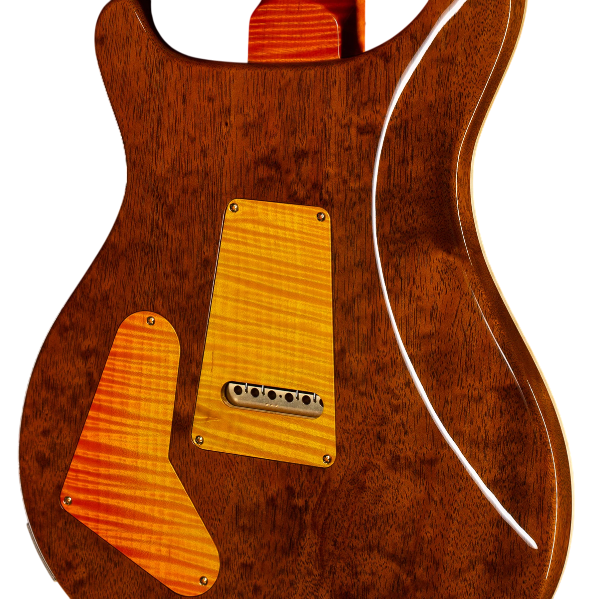 Đàn Guitar Điện PRS Special Semi-Hollow Wood Library 10 Top Private Stock, Citrus Glow w/Case