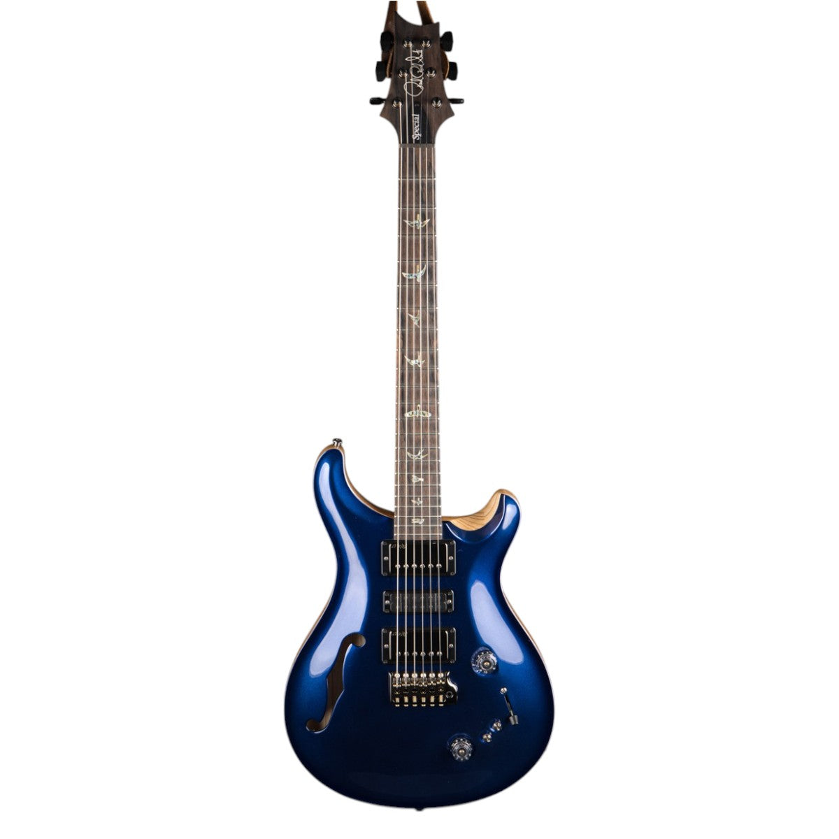 Đàn Guitar Điện PRS Special Semi-Hollow Wood Library 10 Top, Blue Metallic w/Case