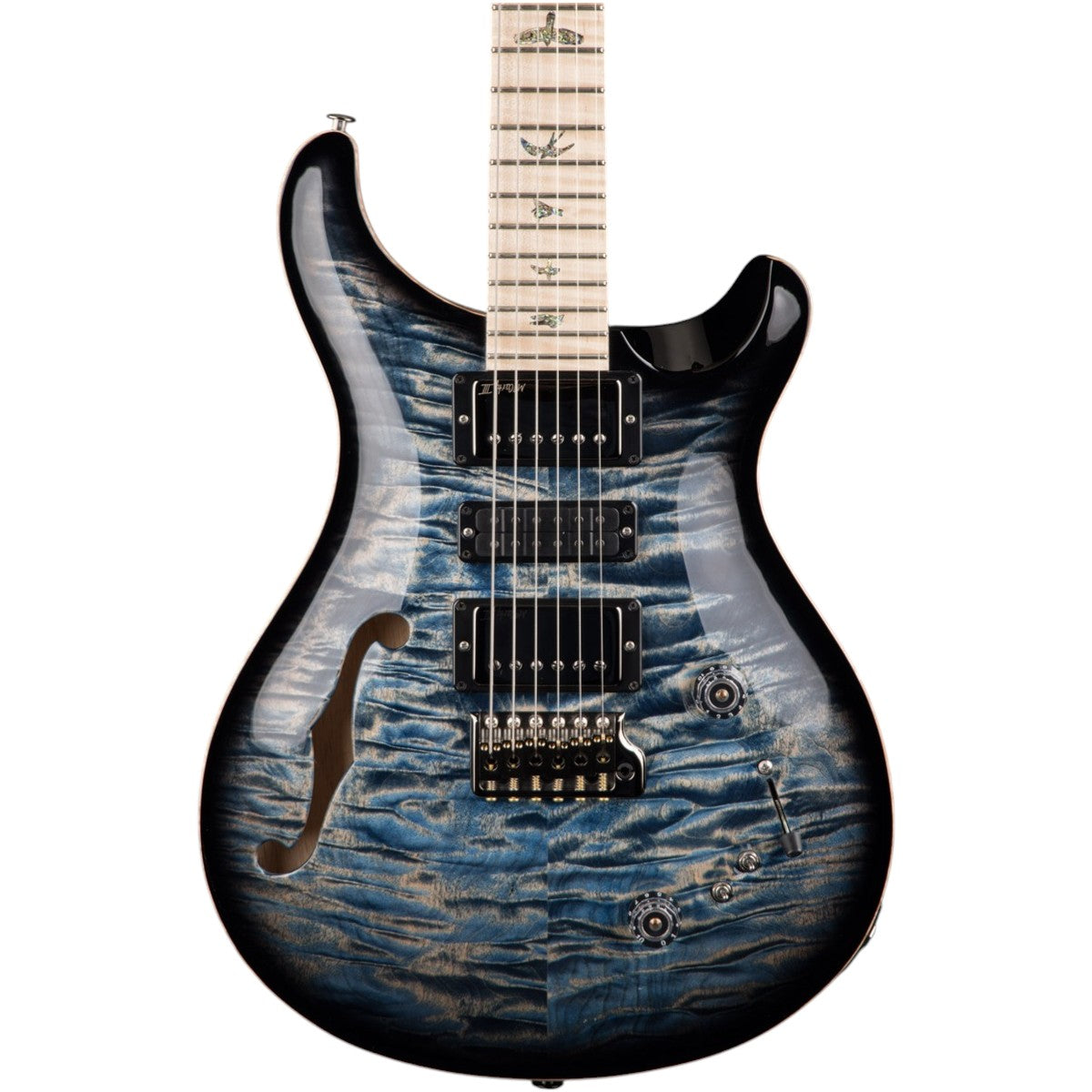 Đàn Guitar Điện PRS Special Semi-Hollow Wood Library 10 Top, Faded Whale Blue Smokeburst w/Case