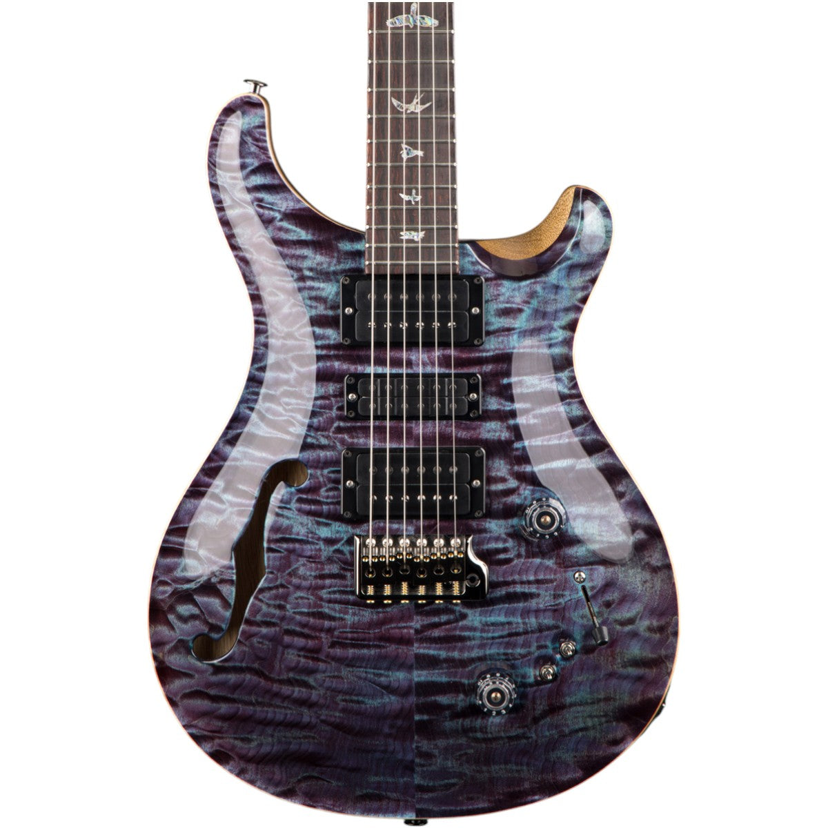 Đàn Guitar Điện PRS Special Semi-Hollow Wood Library 10 Top, Violet w/Case