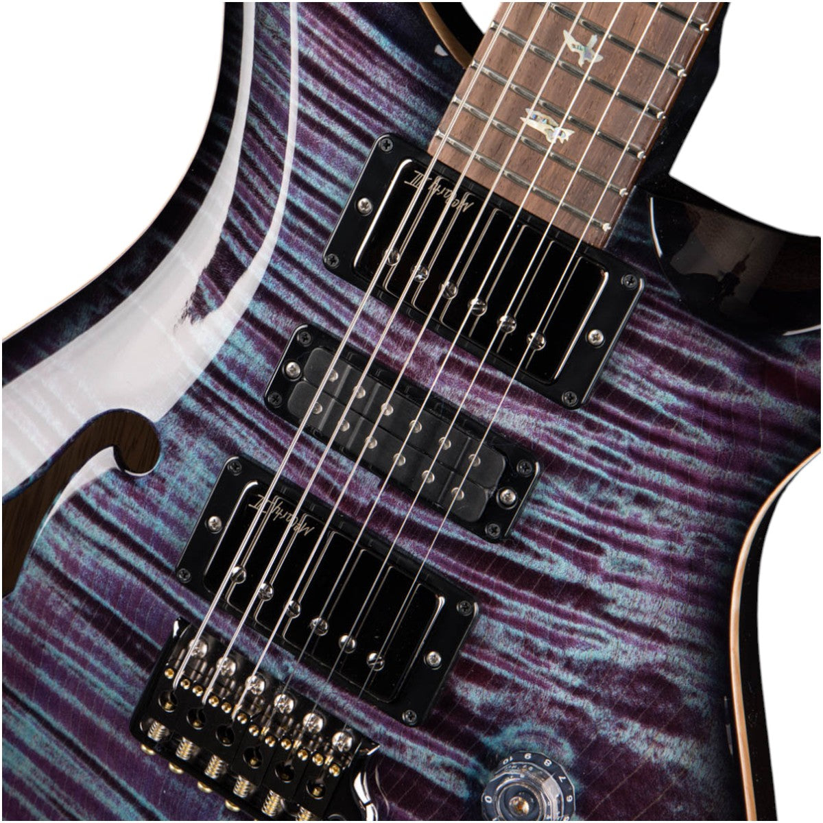 Đàn Guitar Điện PRS Special Semi-Hollow Wood Library 10 Top, Violet Smokeburst w/Case