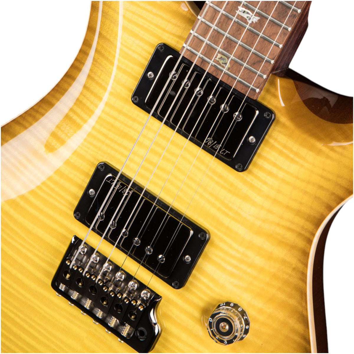Đàn Guitar Điện PRS Custom 24 Wood Library 10 Top, Livingston Lemondrop w/Case