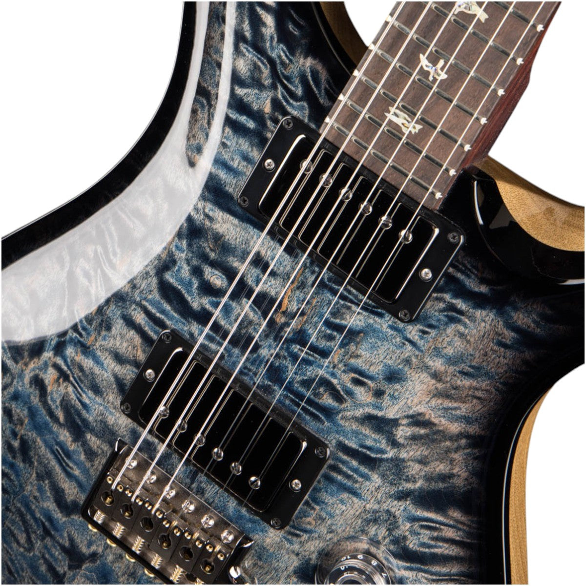 Đàn Guitar Điện PRS DGT Wood Library 10 Top, Grey Smokeburst w/Case