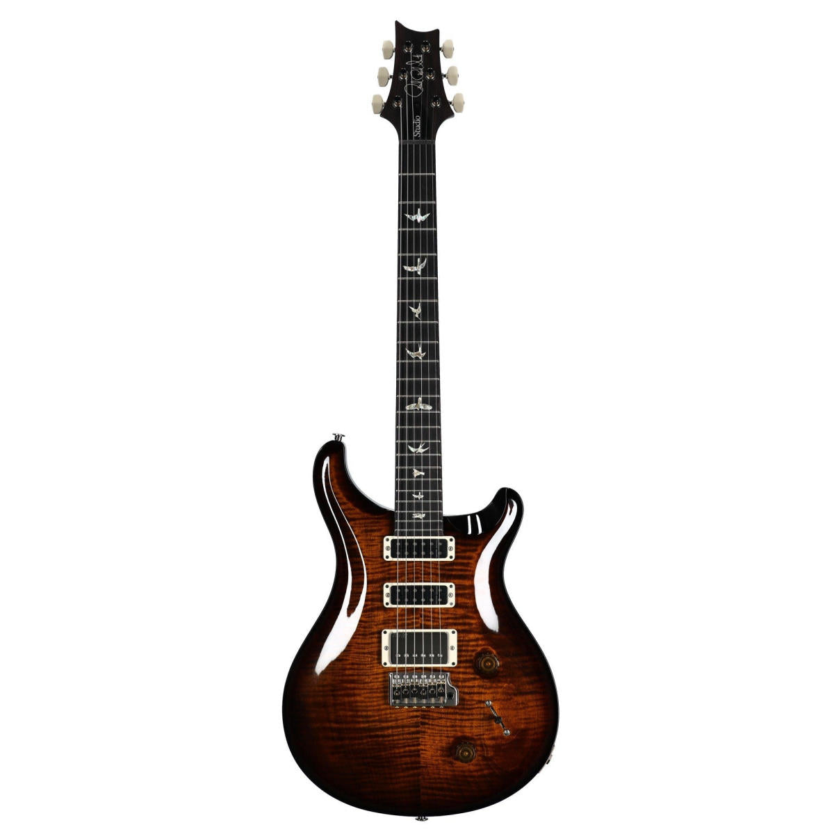 Đàn Guitar Điện PRS Studio - 2024, Black Gold Wraparound Burst w/Case