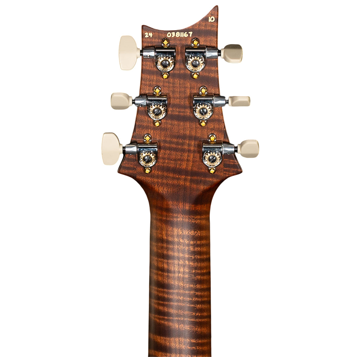 Đàn Guitar Điện PRS Custom 24 Wood Library 10 Top, Red Tiger w/Case