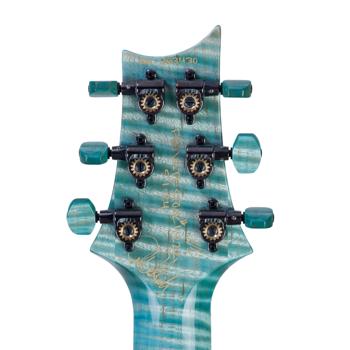 Đàn Guitar Điện PRS Custom 24-08 Wood Library 10 Top Private Stock, Sub Zero Dragons Breath w/Case