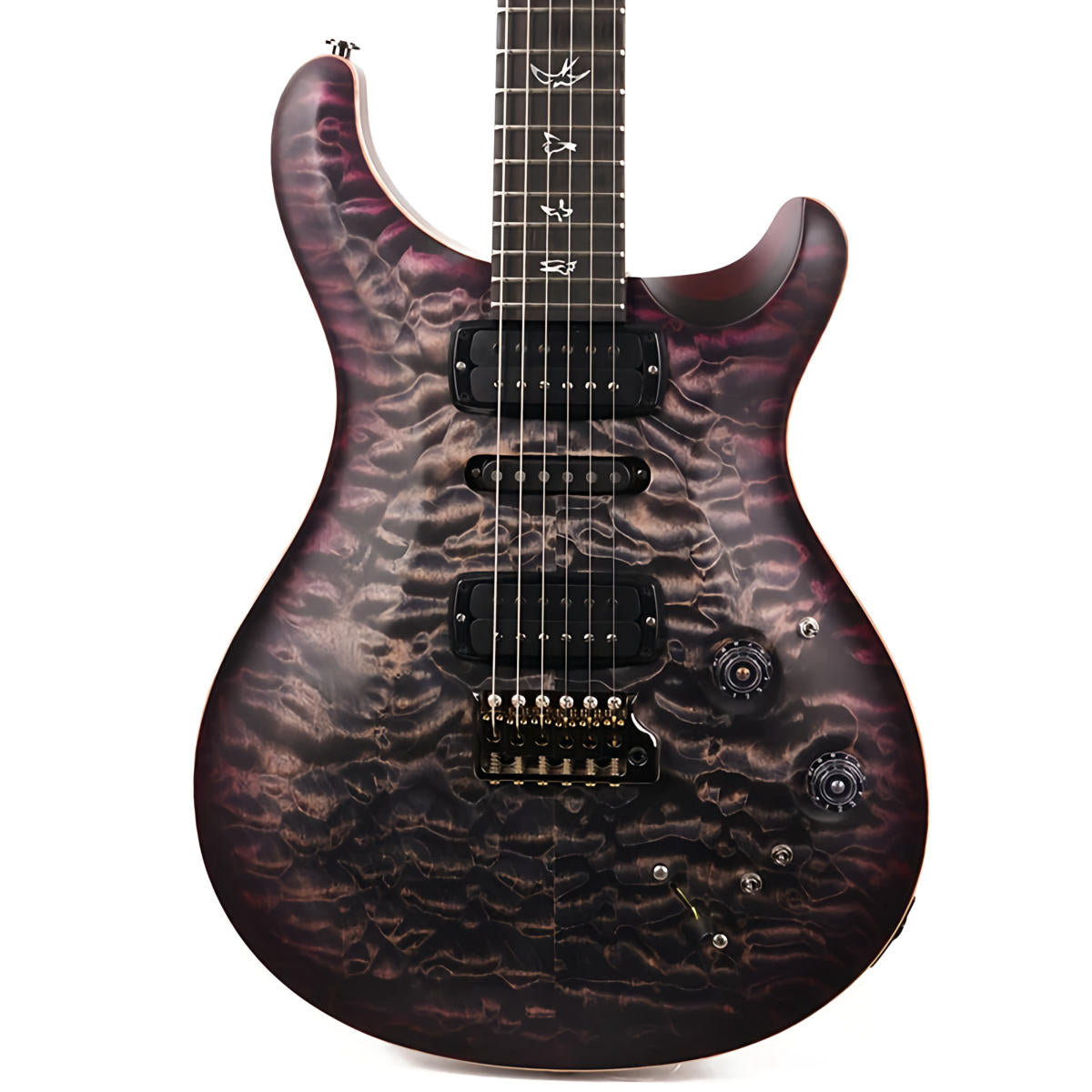 Đàn Guitar Điện PRS Modern Eagle V Wood Library 10 Top, Charcoal Purple Burst w/Case